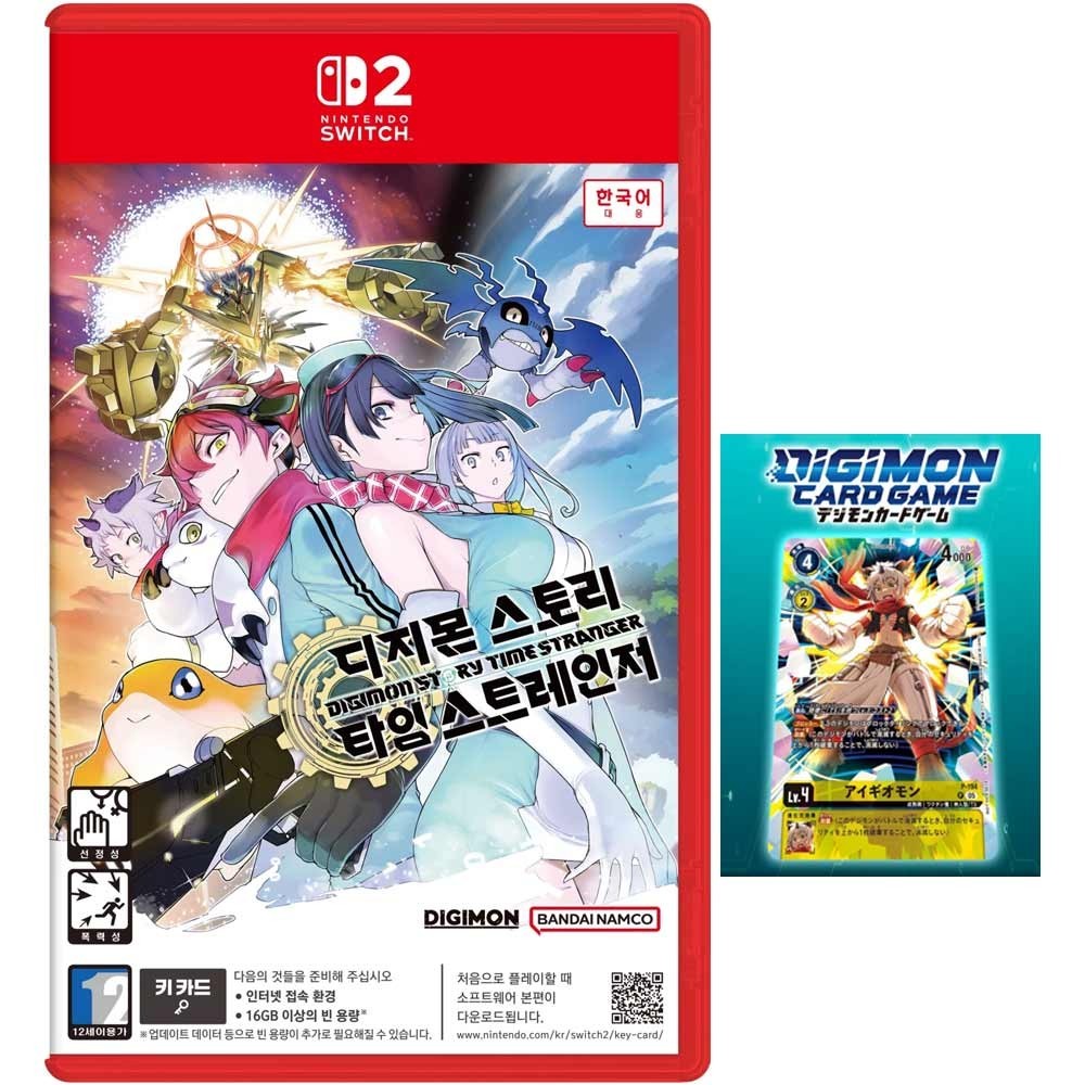 Switch 2 Digimon Story Time Stranger Korean English Chinese Multi PRESALE