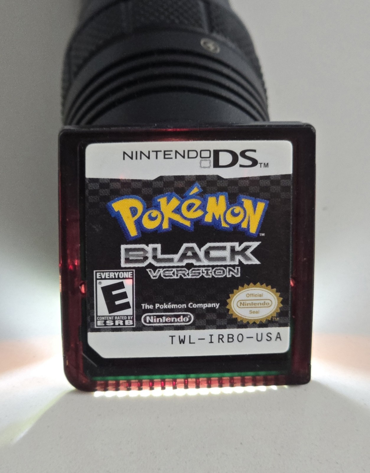 100% AuthenticPokémon Black Version Cartridge Tested & Works great!