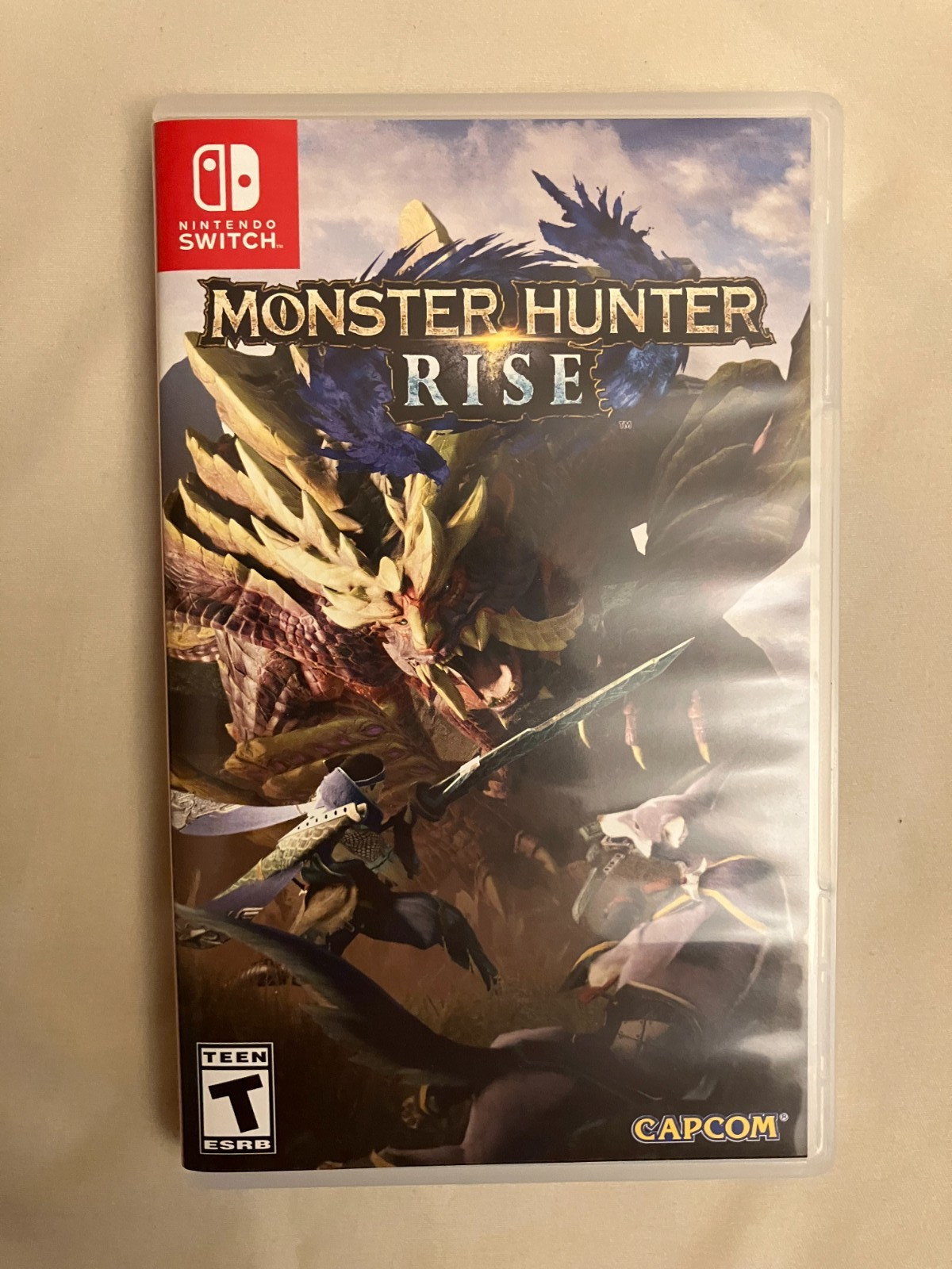 Monster Hunter Rise – Nintendo Switch – Used – W/ Steelbook