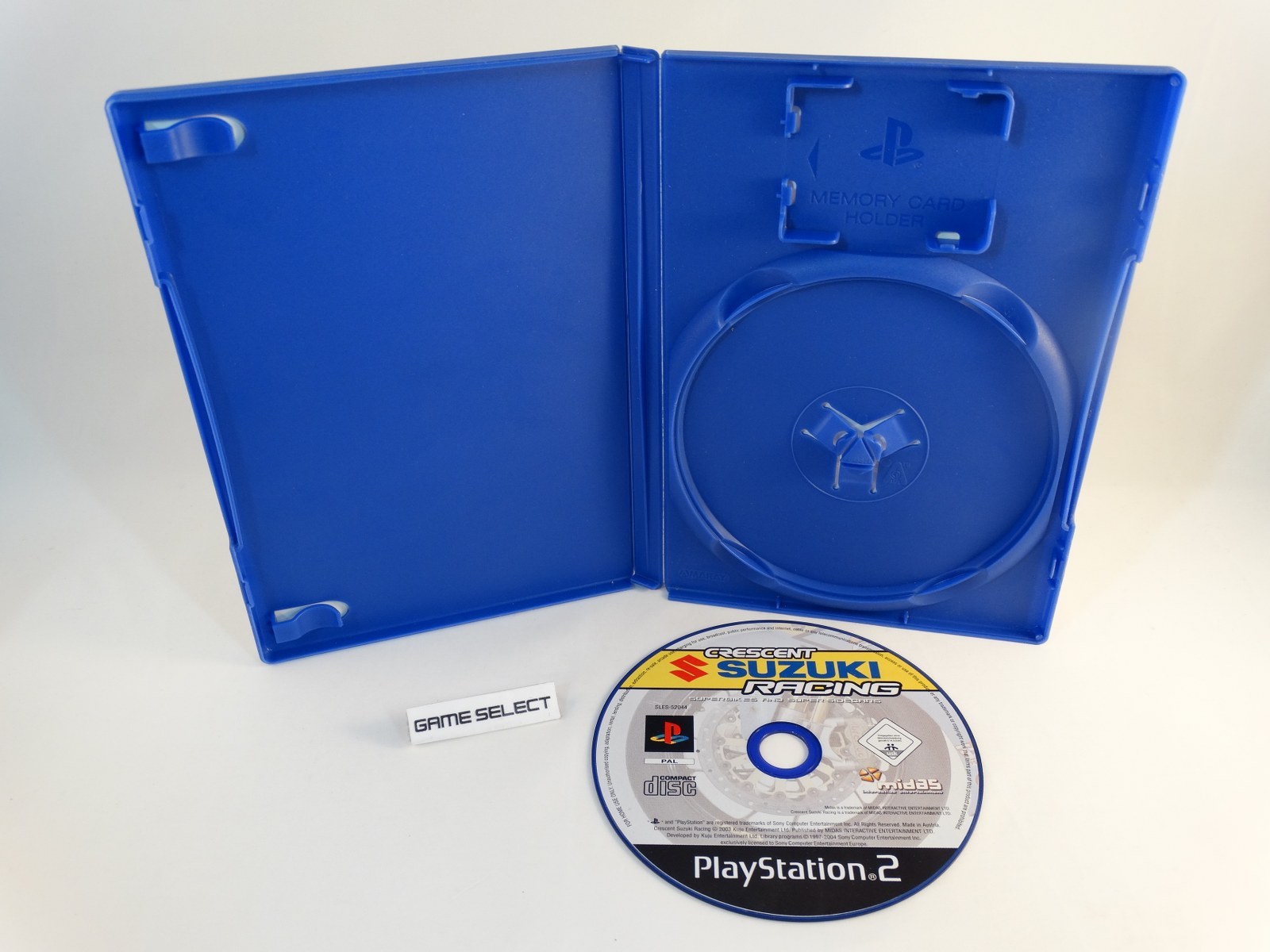 CRESCENT SUZUKI RACING SONY PS2 PLAYSTATION 2 PAL EU EUR ITA ITALIAN ORIGINAL