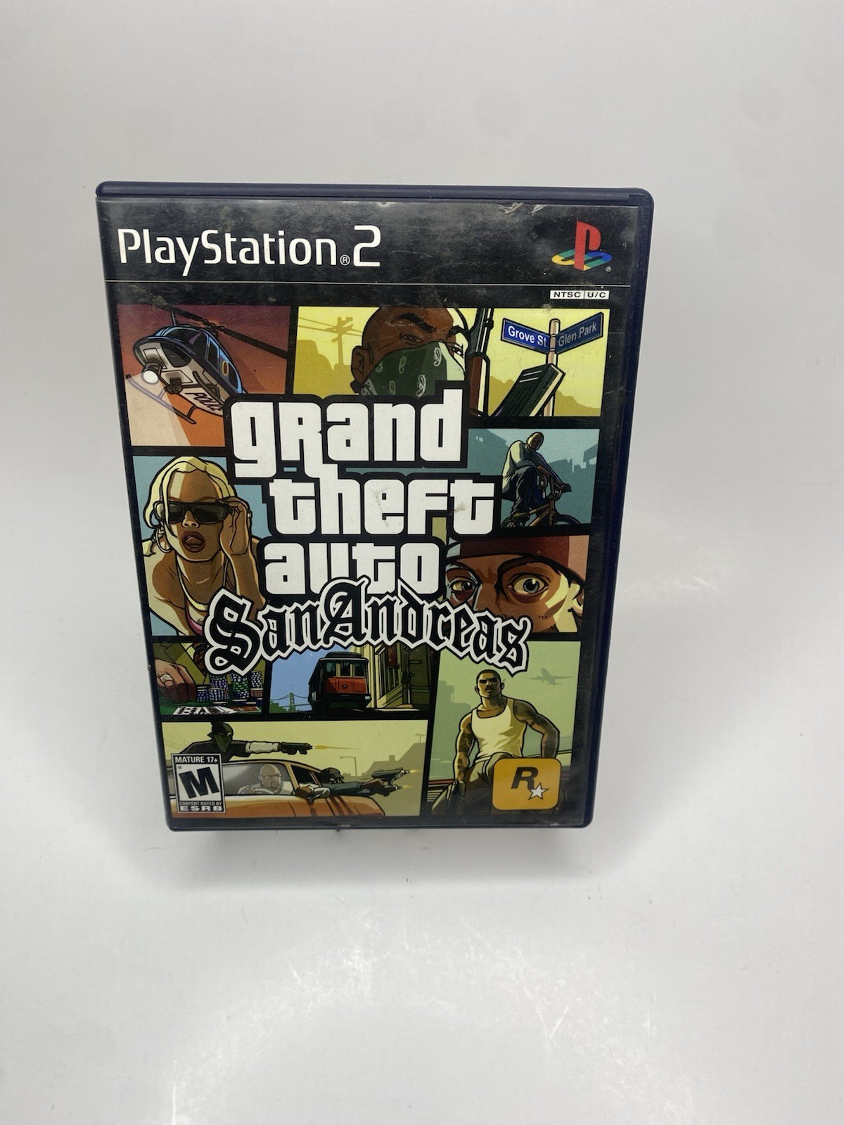 Grand Theft Auto San Andreas PS2, Tested & Authentic + FAST Shipping! VGC + Map