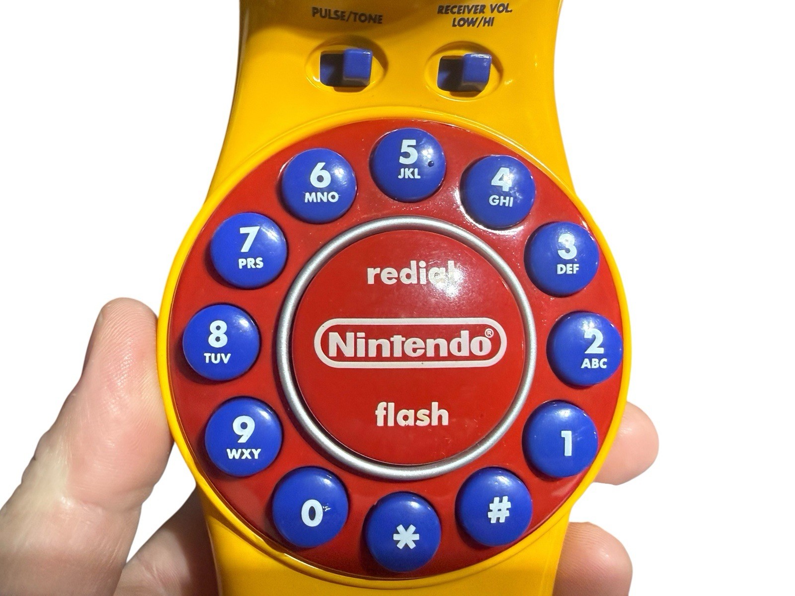Vintage Nintendo Super Mario Kart Telephone Tested Working Mario Go-Kart Phone