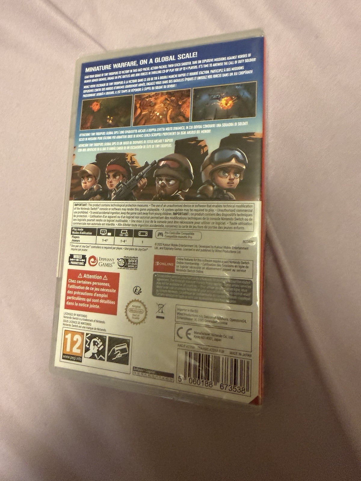 Wired Productions Tiny Troopers: Global Ops Nintendo Switch PAL PEGI 12