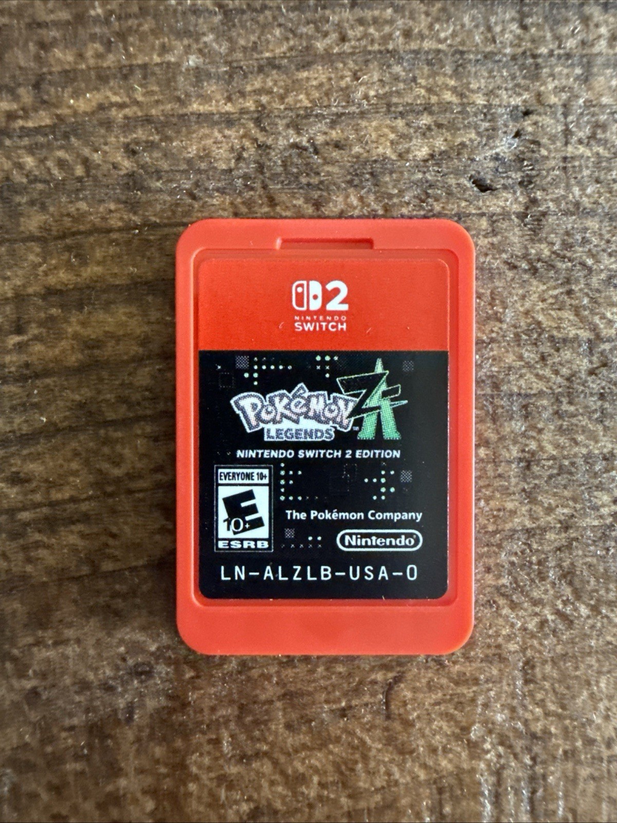 Pokémon Legends ZA – Nintendo Switch 2 – Tested (Loose)