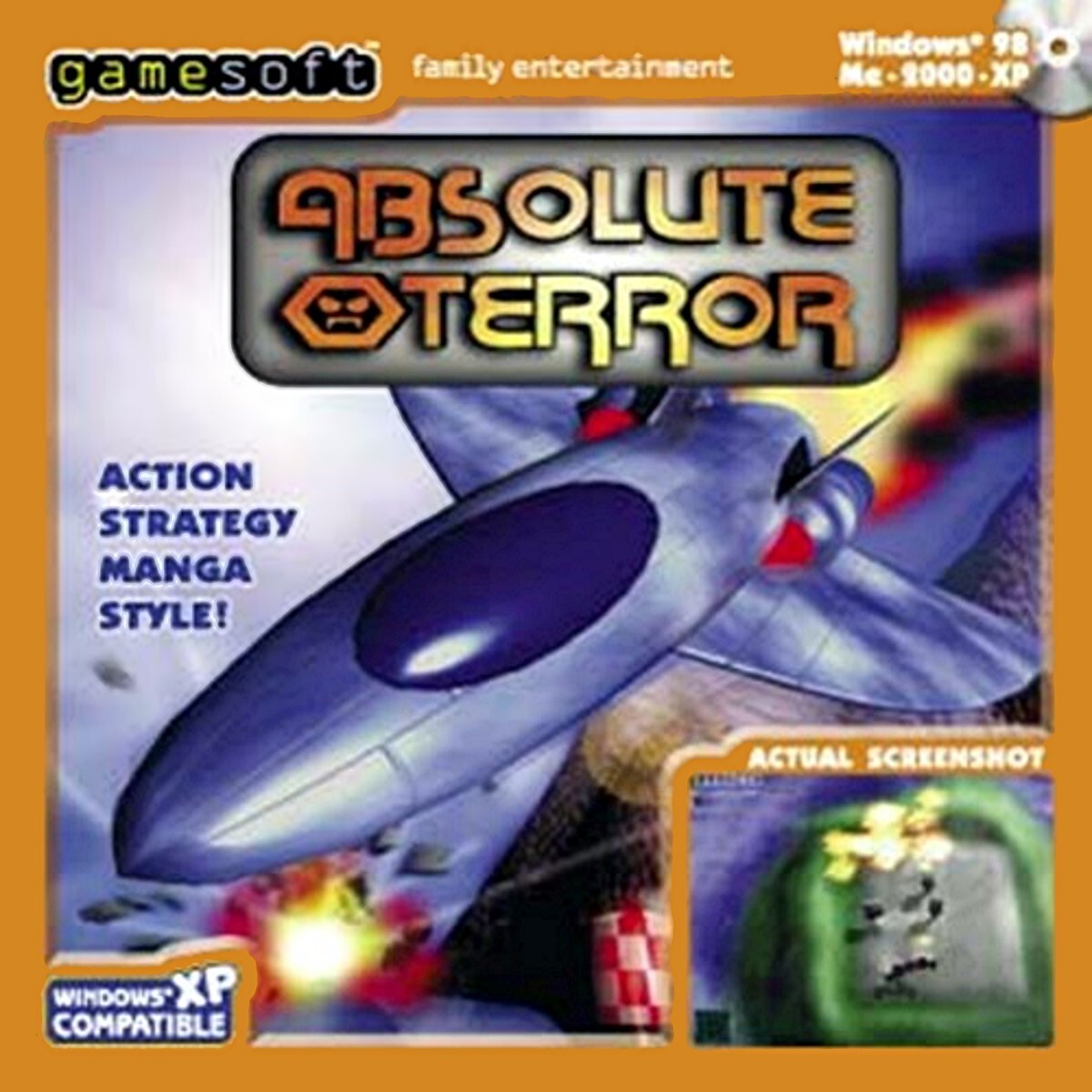 Absolute Terror – Classic Action Strategy Manga Style! PC Software Sealed New