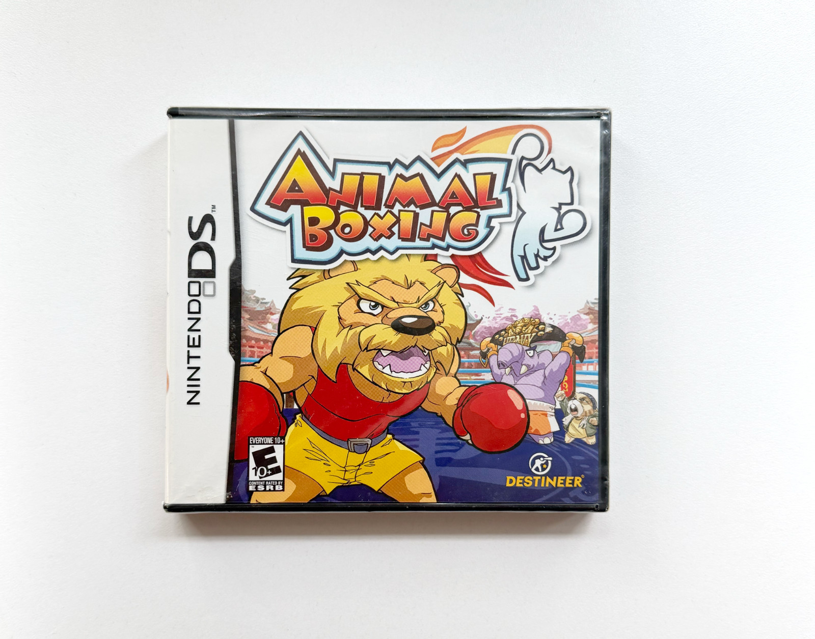 SEALED Nintendo DS Video Game – Animal Boxing 2008 (Destineer) SEAL HAS DAMAGE!