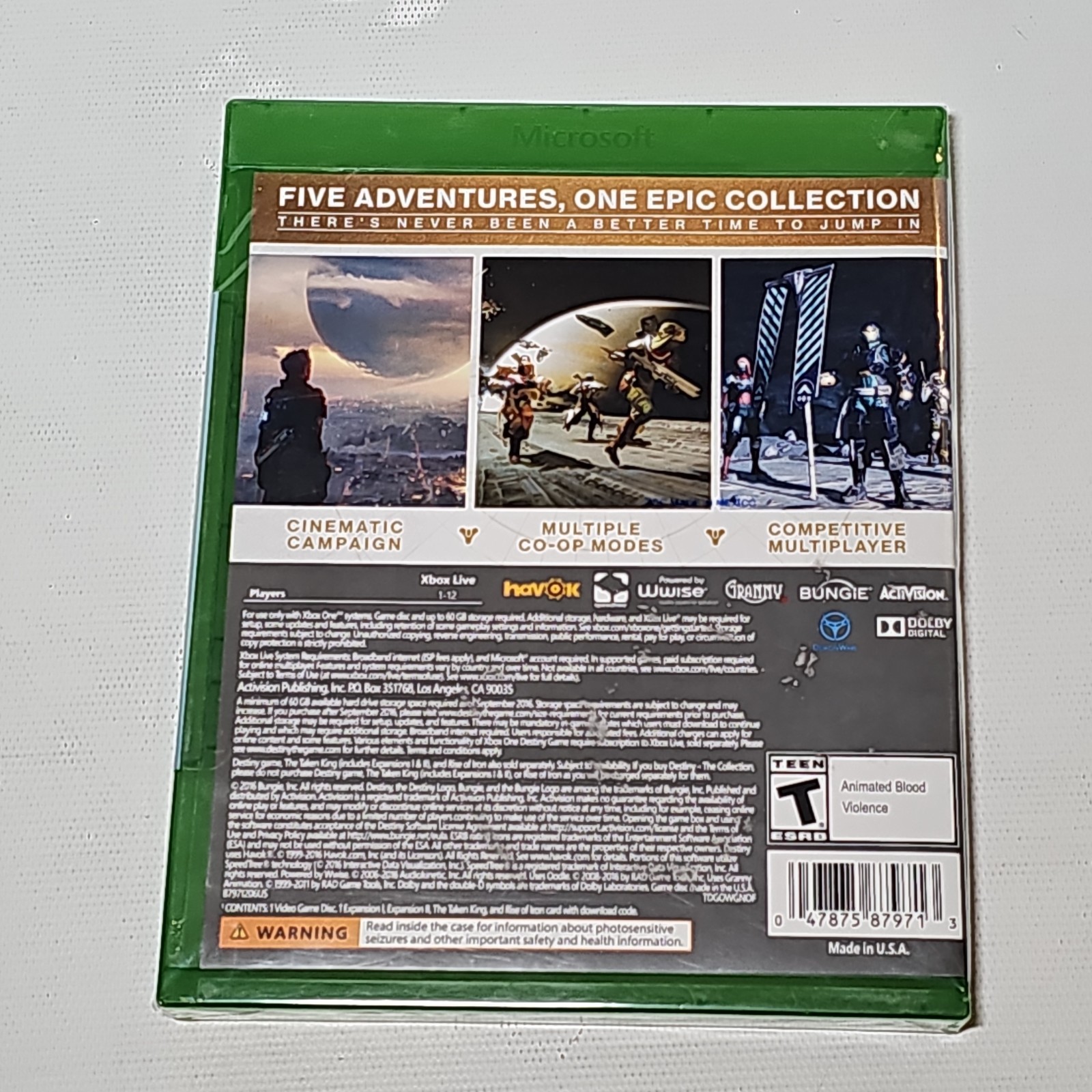 *SEALED* Destiny: The Collection Microsoft Xbox One – FAST SHIPPING