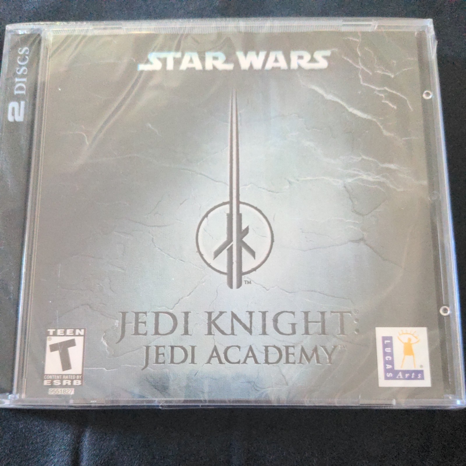 New Star Wars: Jedi Knight — Jedi Academy (PC, 2003) CD ROM 2 DISC SET SHOOTER