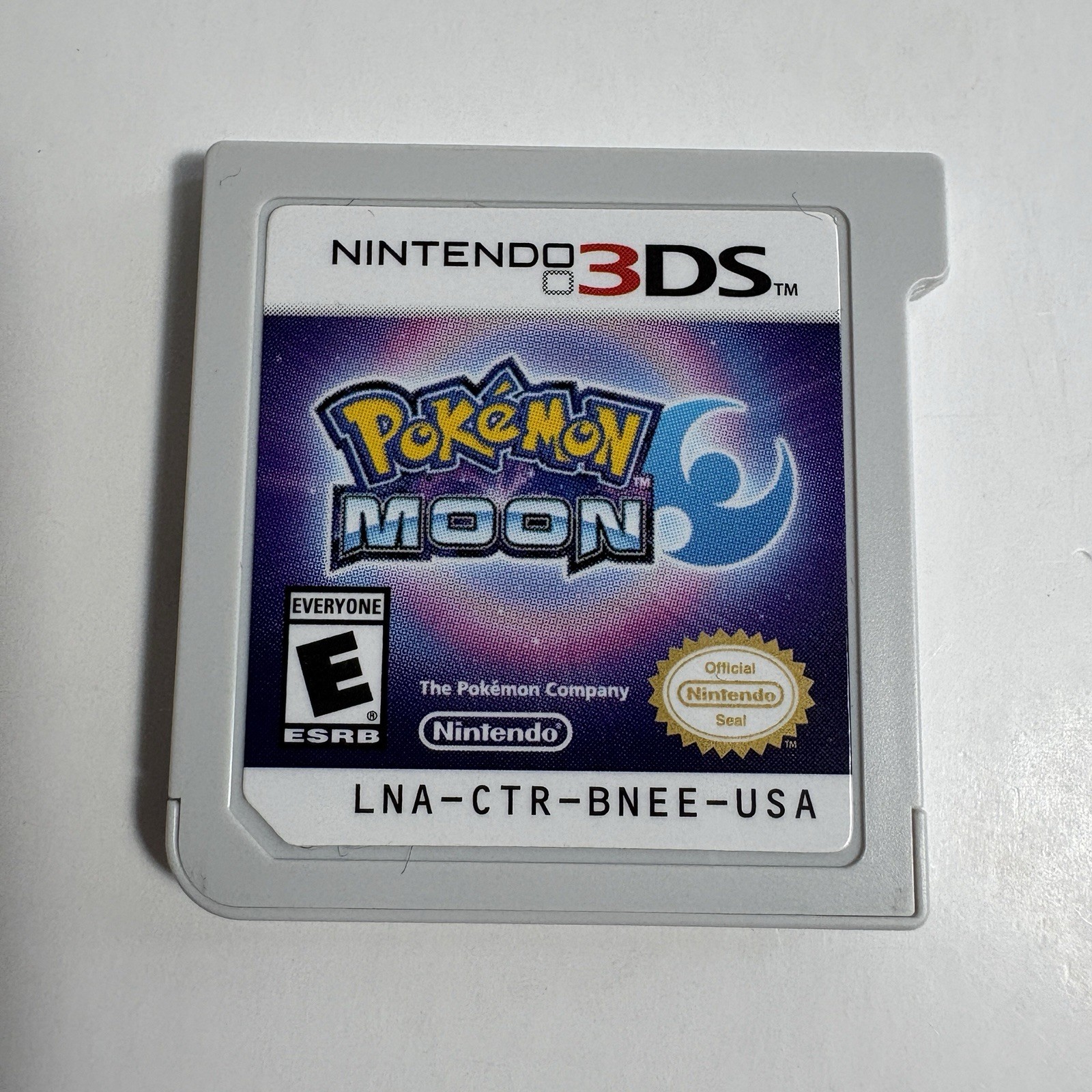 Pokemon Moon Nintendo 3DS Loose Cartridge Only Tested Authentic Clean