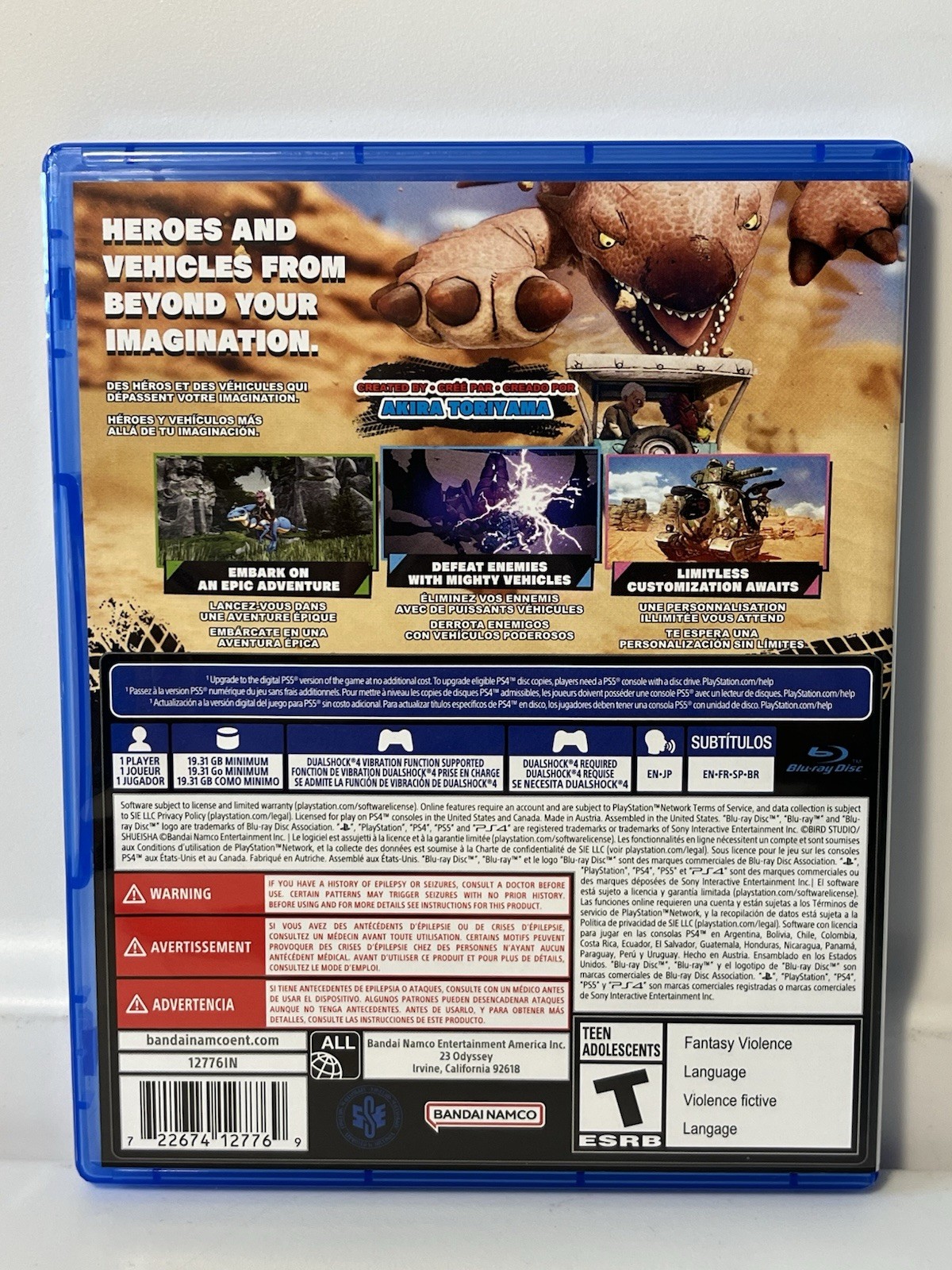 Sand Land – (Sony PlayStation 4) CIB Complete – Tested – Excellent