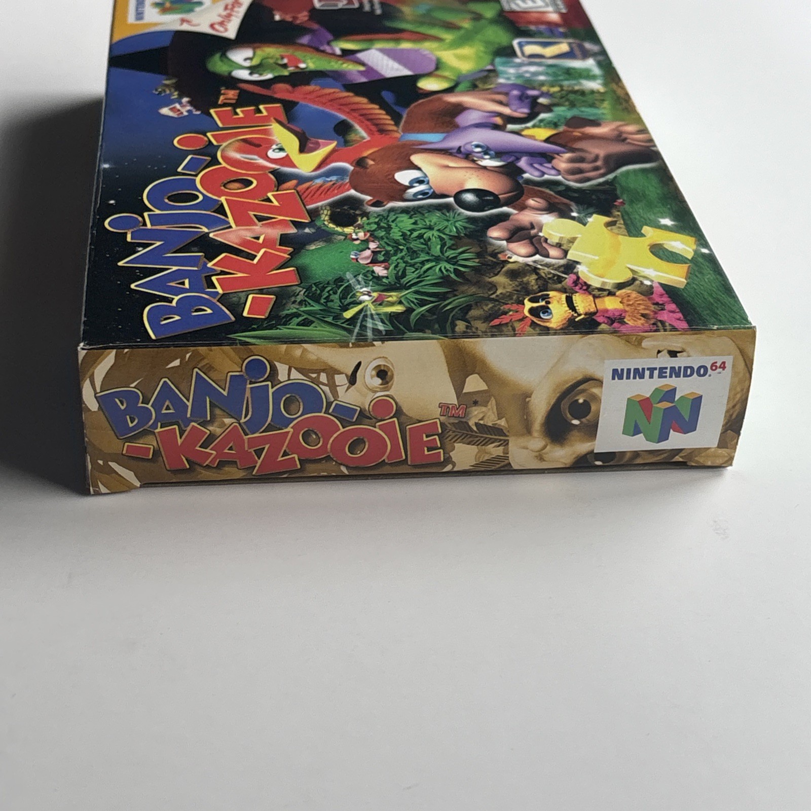 Banjo Kazooie Nintendo 64 N64 Right Facing Rumble 1st Print Complete In Box CIB
