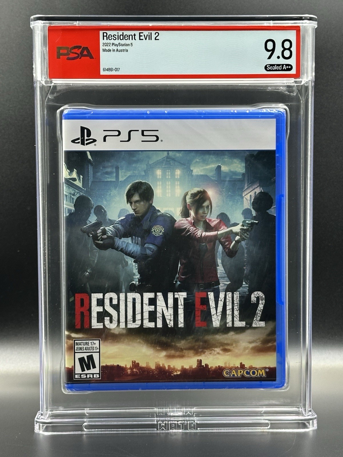 Resident Evil 2 • PSA 9.8 A++ • PlayStation 5