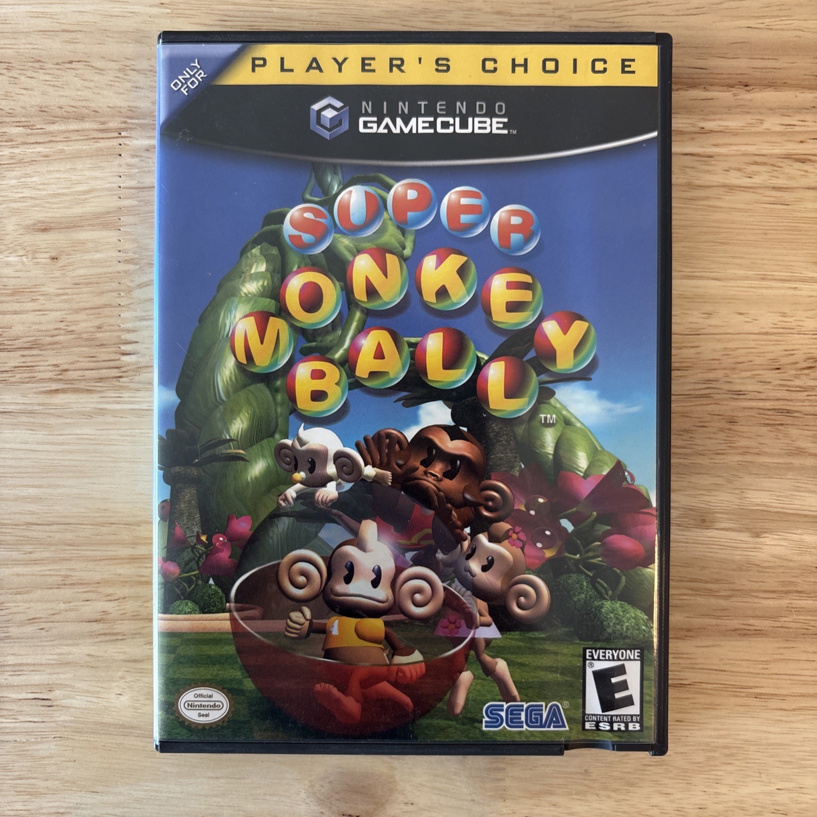 Nintendo GameCube Super Monkey Ball Players Choice CIB