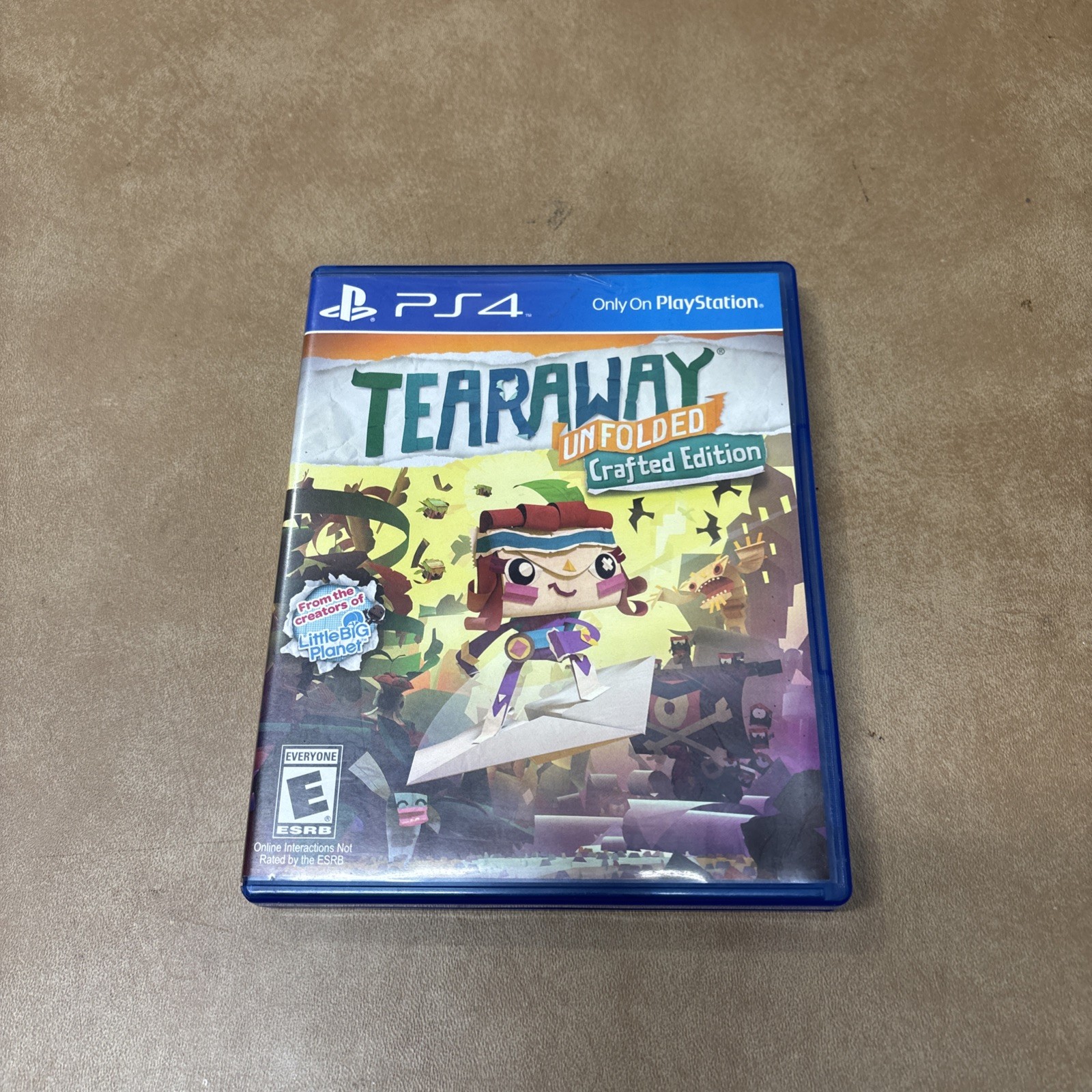 Tearaway Unfolded: Crafted Edition Sony PlayStation 4 CIB