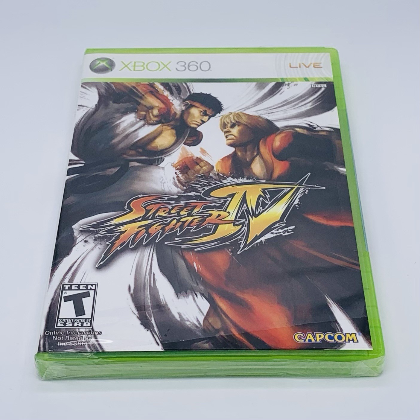 Street Fighter IV 4 Microsoft Xbox 360, 2009 Capcom – Brand New Factory Sealed