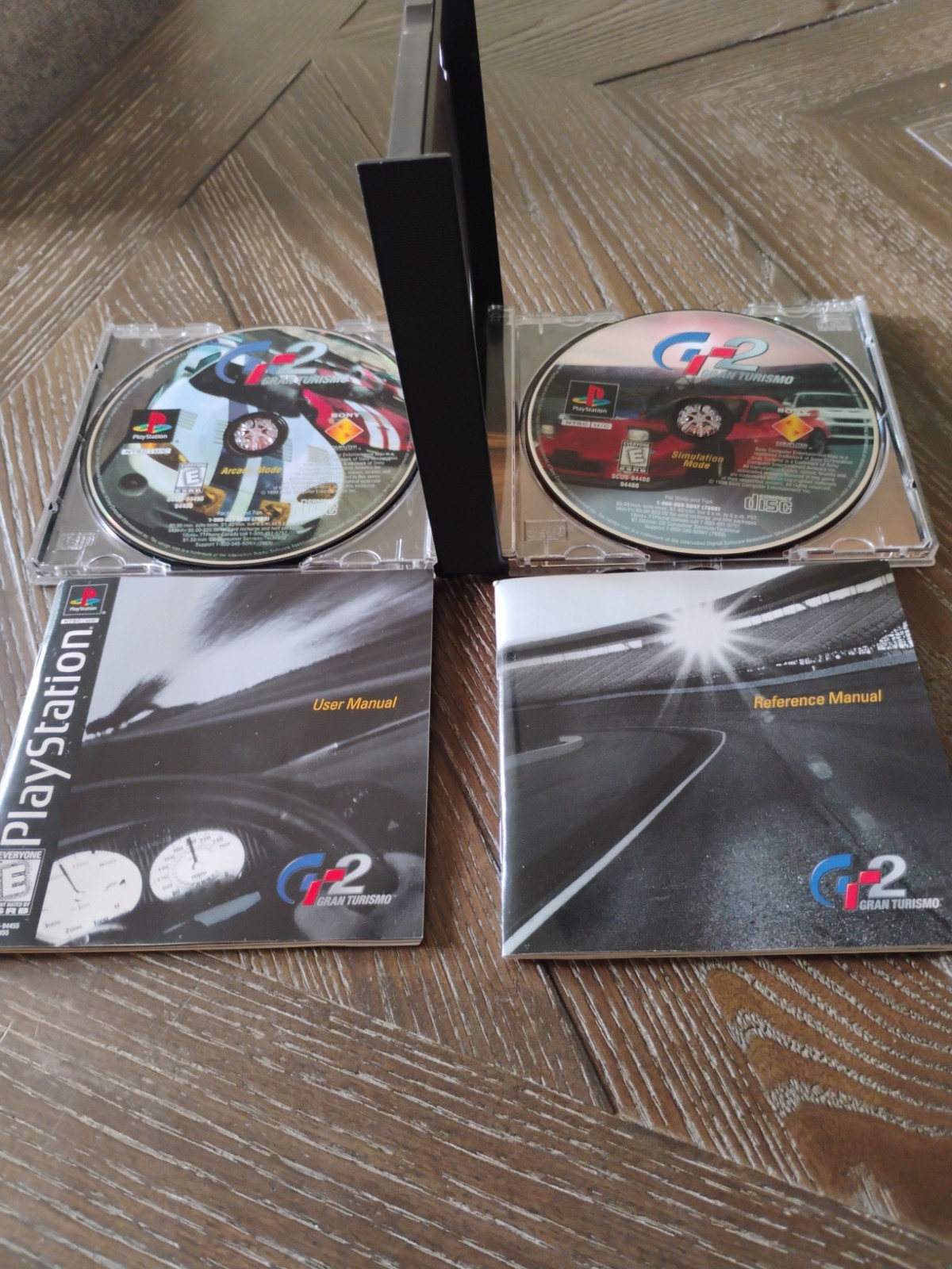 Gran Turismo 2 Black Label Playstation PS1 CIB Both Manual 2 Game Discs Tested!