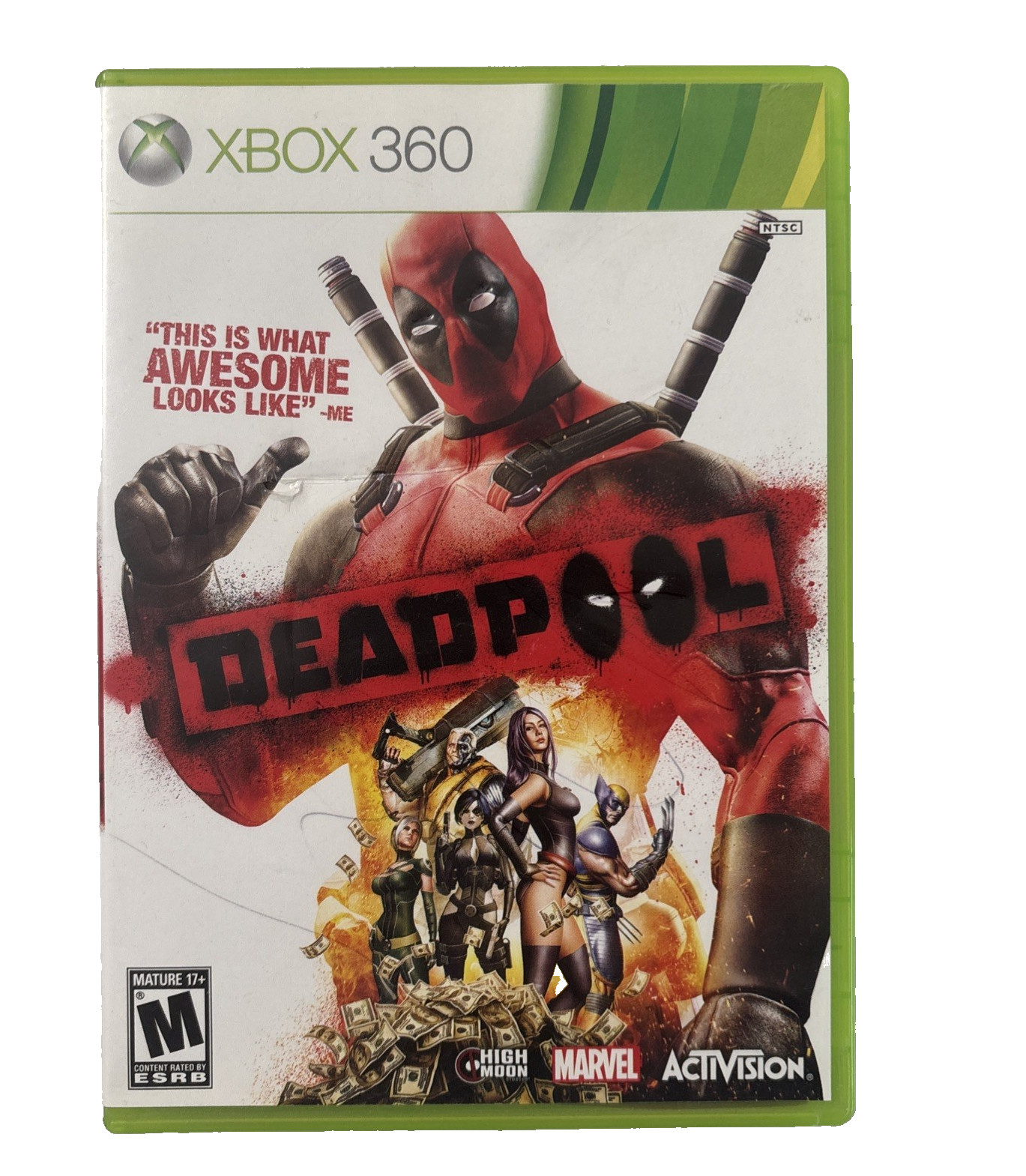 Deadpool Xbox 360 Complete with Manual CIB Untested