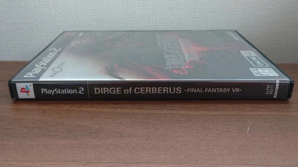 Dirge Of Cerberus Final Fantasy 7 PS2 Square Enix Sony Playstation 2 NTSC-J