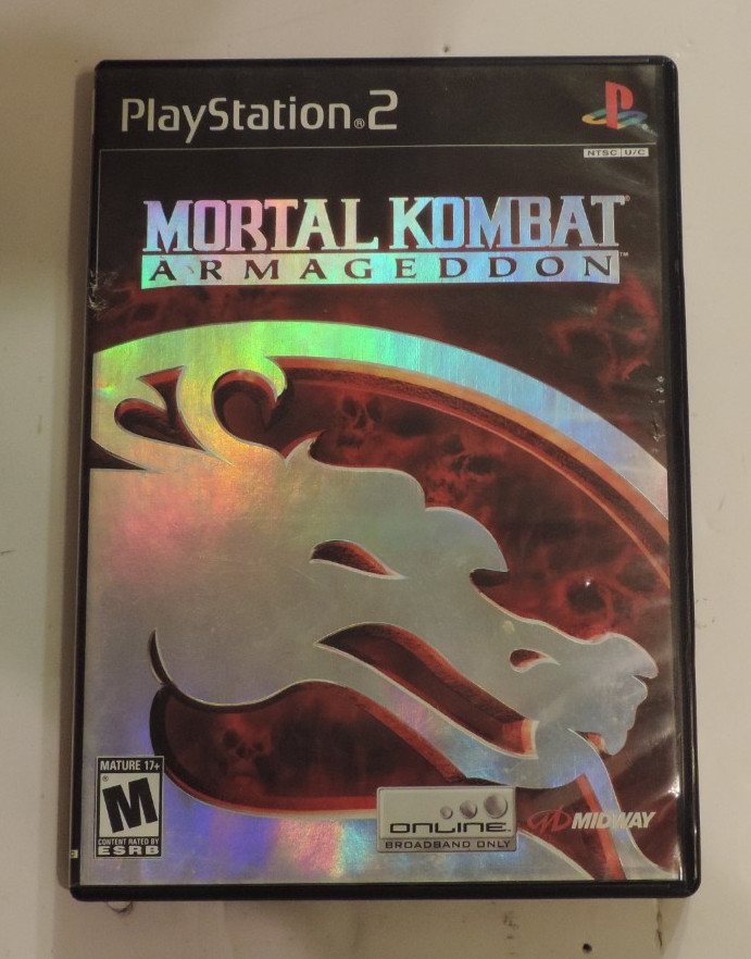 SONY PLATSTATION 2 PS2 ORIGINAL MORTAL KOMBAT ARMAGEDDON GAME COMPLETE 2006