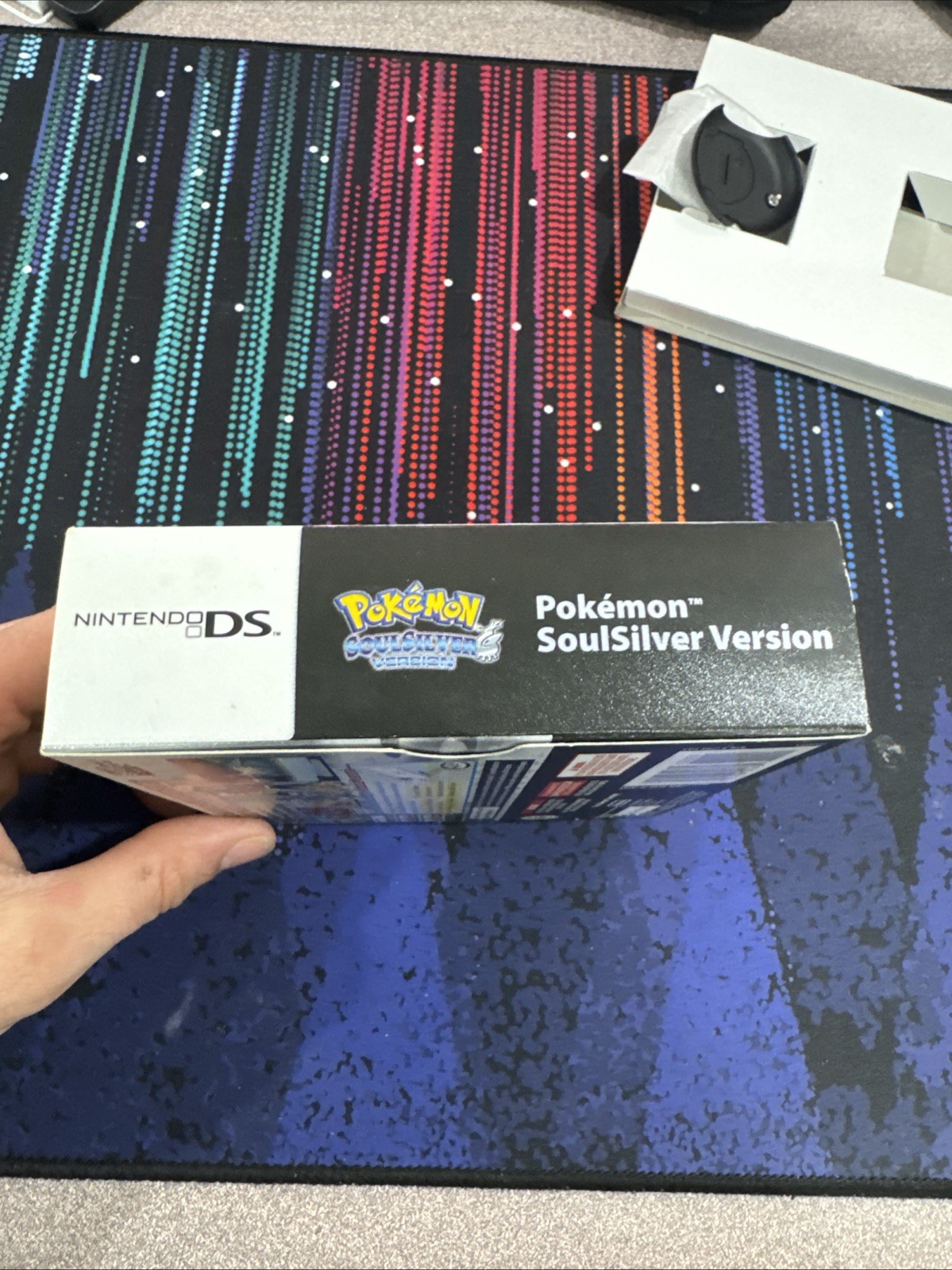 Pokemon SoulSilver Version DS Big Box No Pokewalker Authentic Tested!