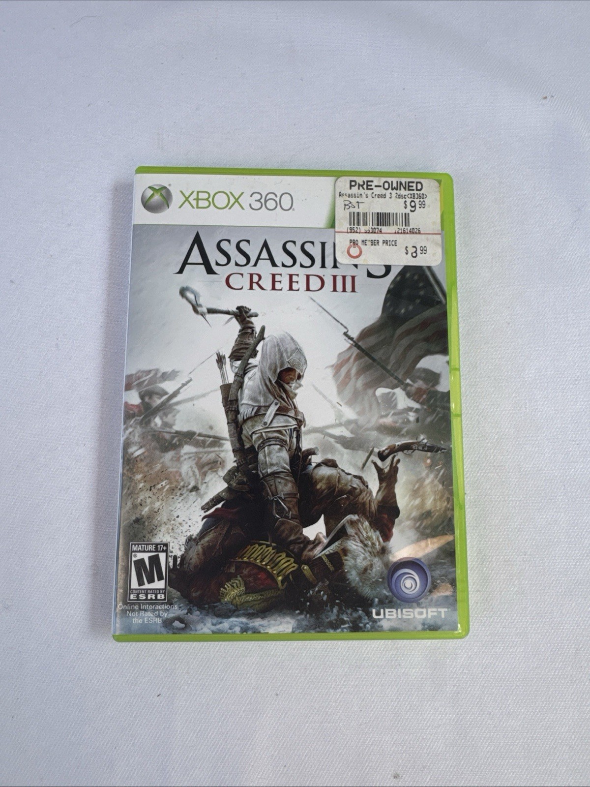Assassin’s Creed III 3 (Xbox 360)