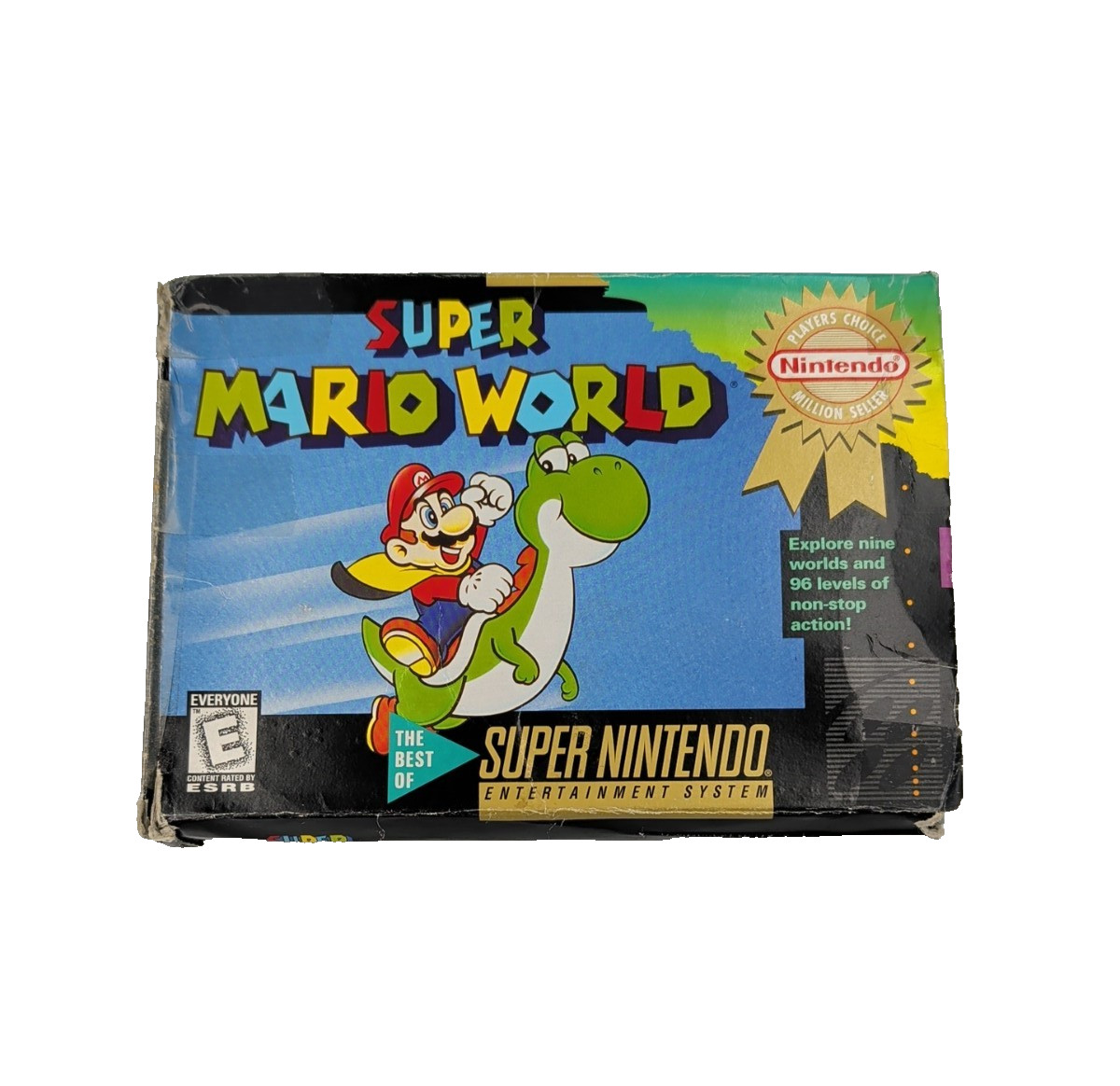 Super Mario World (SNES, 1991) Players Choice CIB
