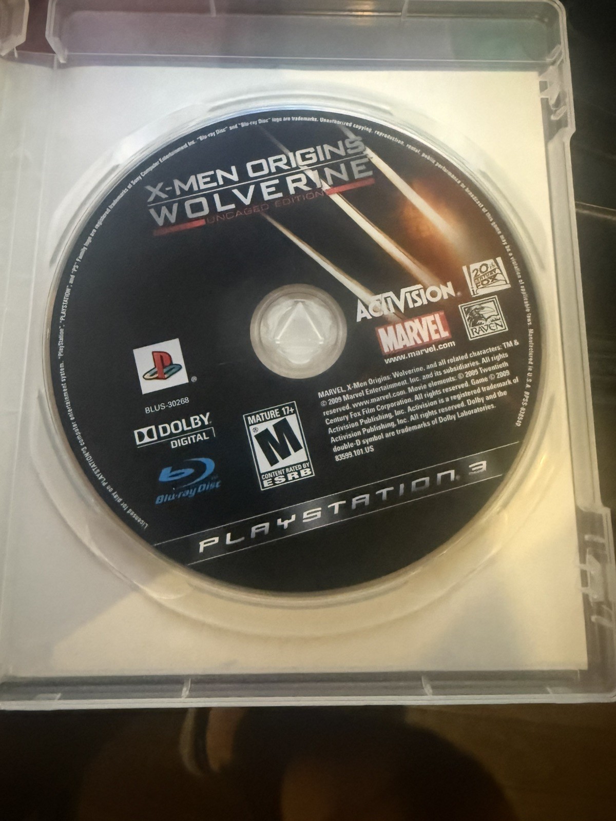 X-Men Origins: Wolverine – Sony PlayStation 3