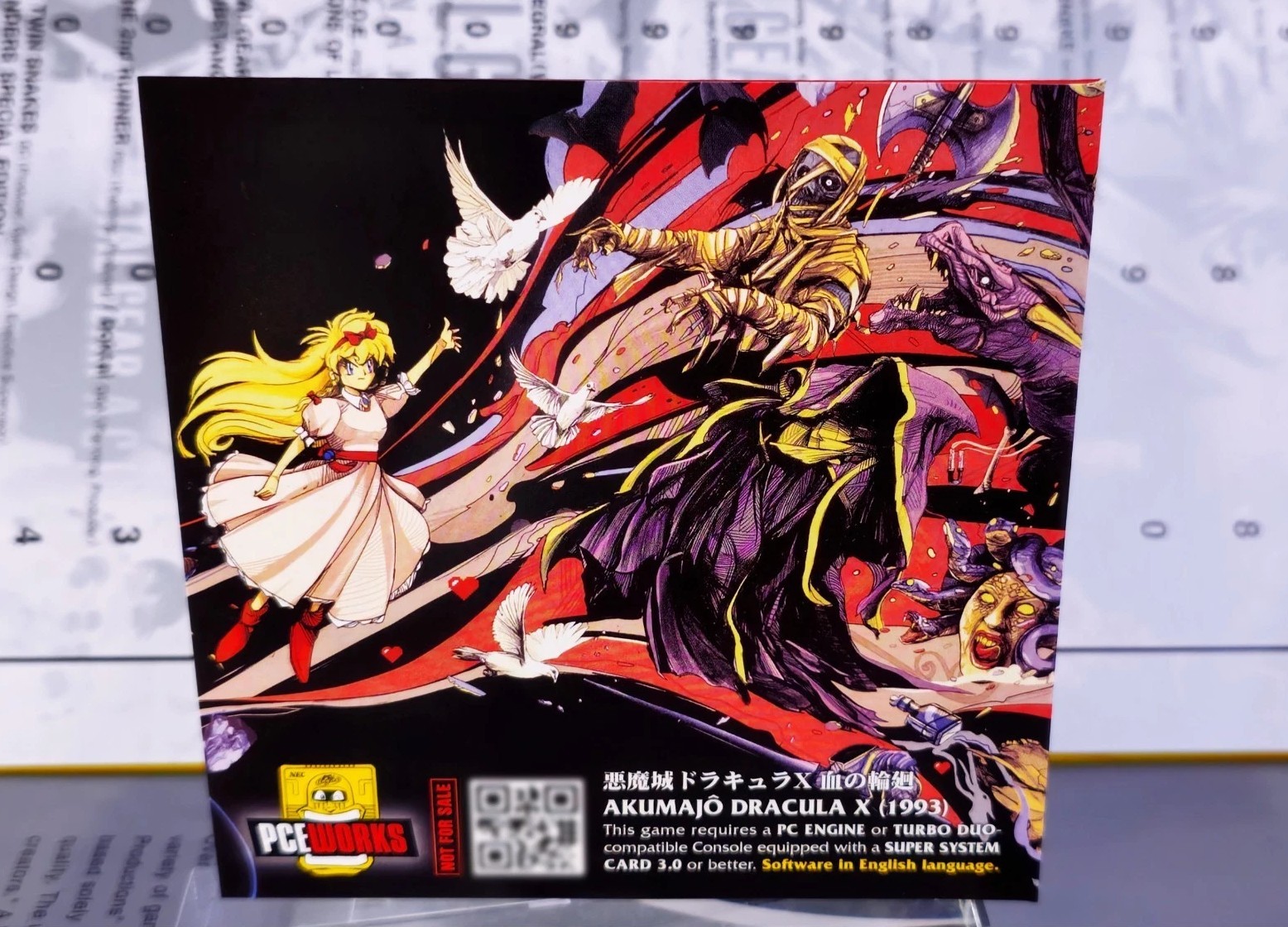 PC Engine PCEWorks Akumajô Dracula X (English) – Turbo Duo