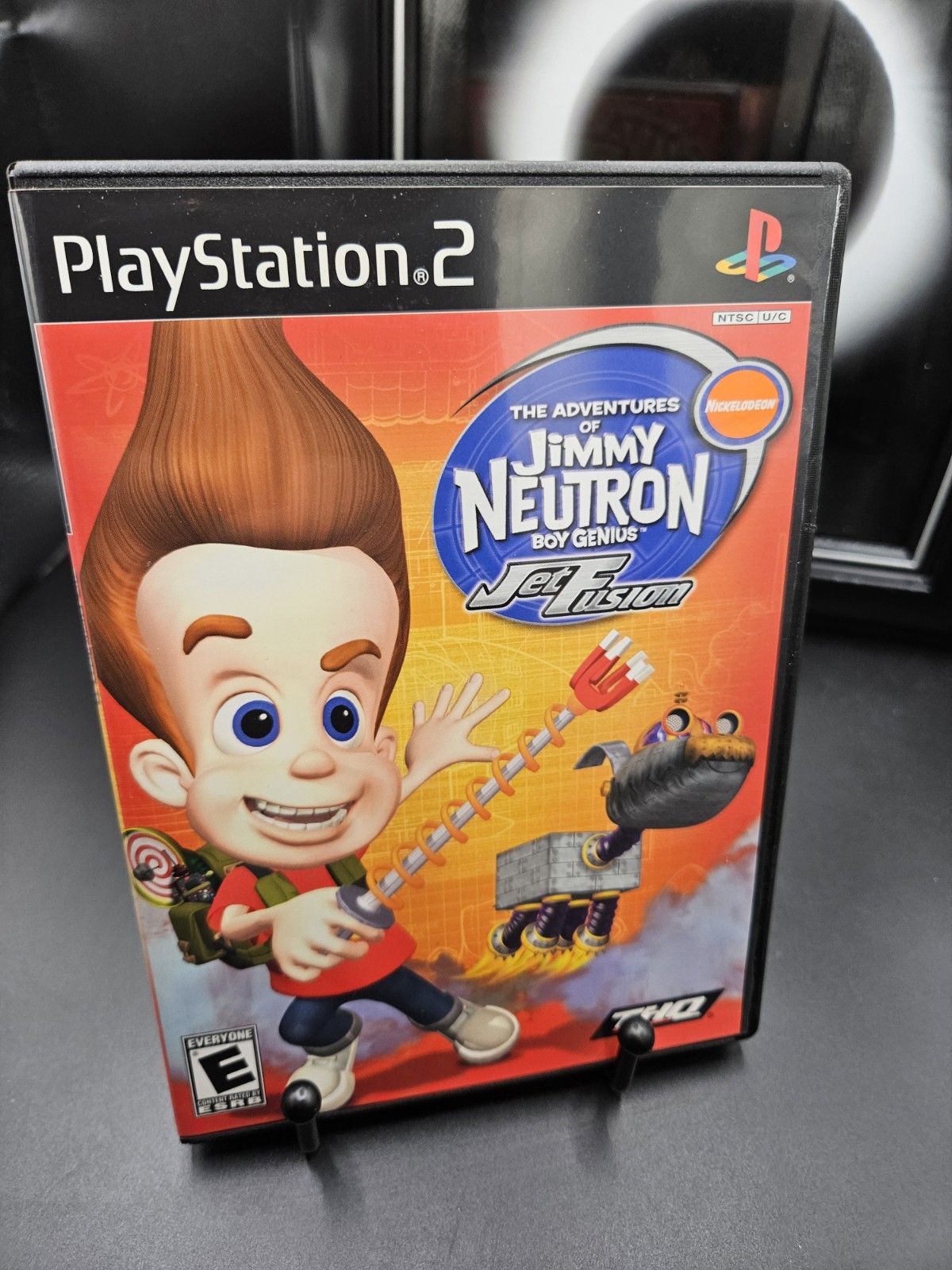 Jimmy Neutron Boy Genius Jet Fusion / PlayStation 2 PS2 / CIB W Insert / Read