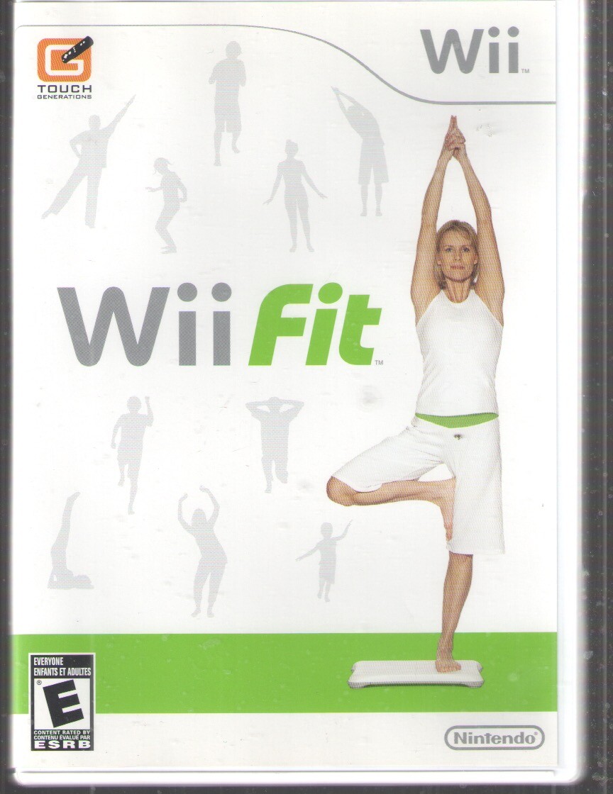 Wii Fit – Nintendo Wii – Rated E (2008)- Game Only- Used – Mint Condition