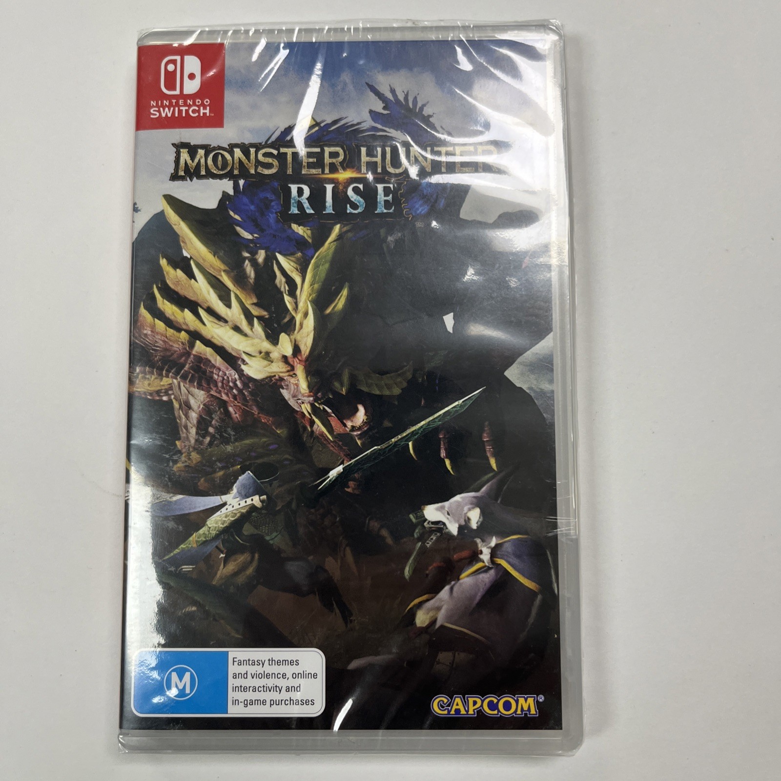 NINTENDO SWITCH – MONSTER HUNTER RISE CAPCOM OPEN WORLD REGION FREE