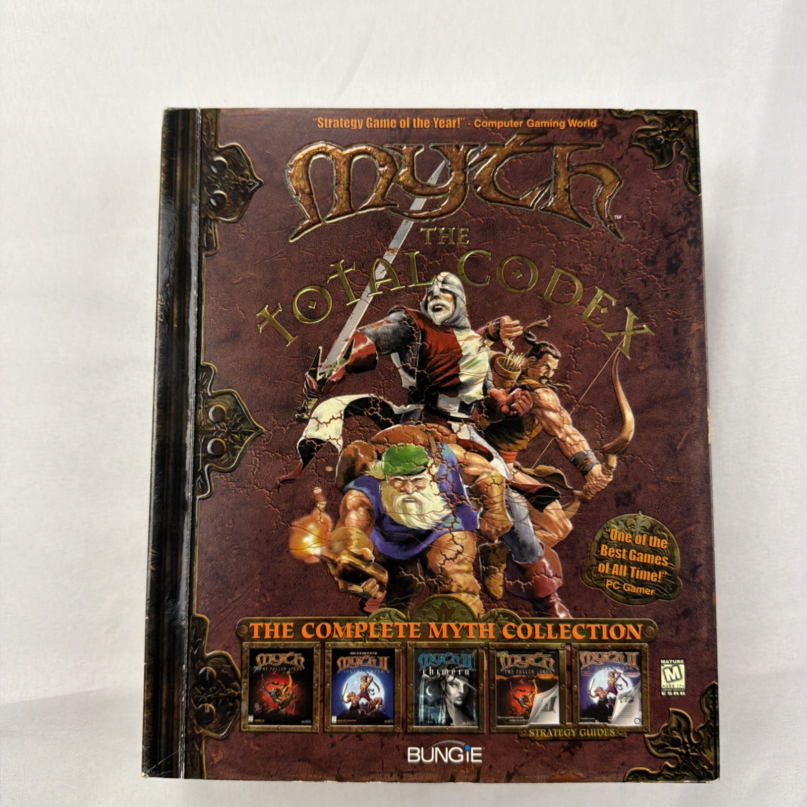 Myth: The Total Codex Big Box + 3 CDs & Jewel Case CD-Rom 1999 Windows 98/99/NT
