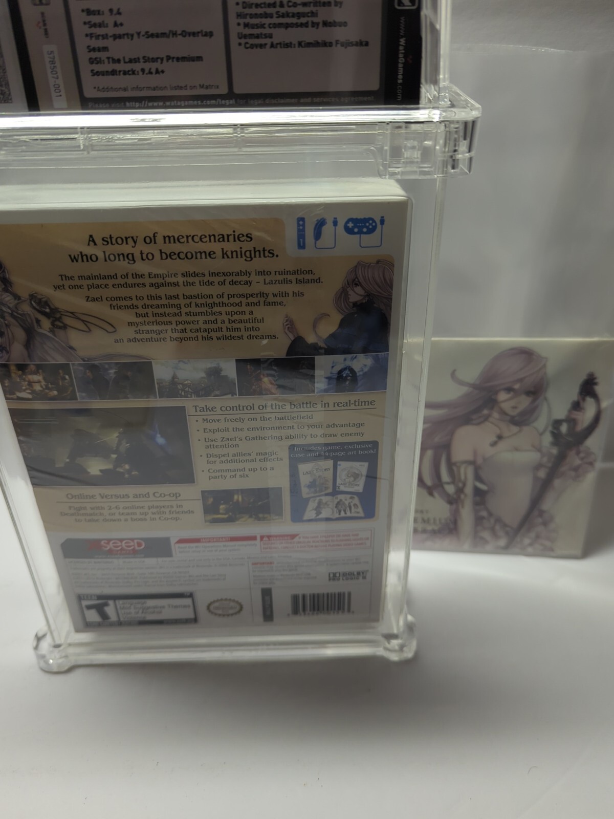 Nintendo Wii The Last Story Limited Edition New Sealed Graded WATA RARE CD GRADE