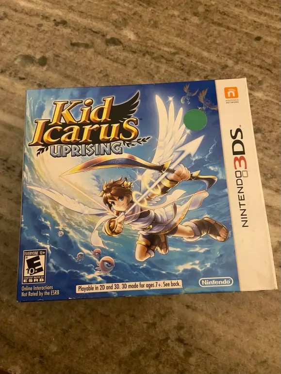 Kid Icarus Uprising 3DS (Stand Included) Big Box Sealed in Mint Condition