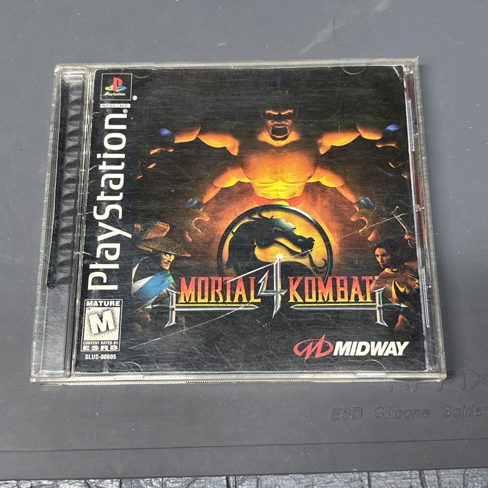 Mortal Kombat 4 (Sony PlayStation 1, 1997) Tested.