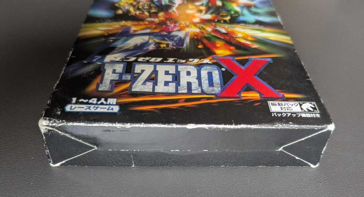 F-Zero X – N64 Japan – Tested & Working. Complete CIB. Nintendo 64