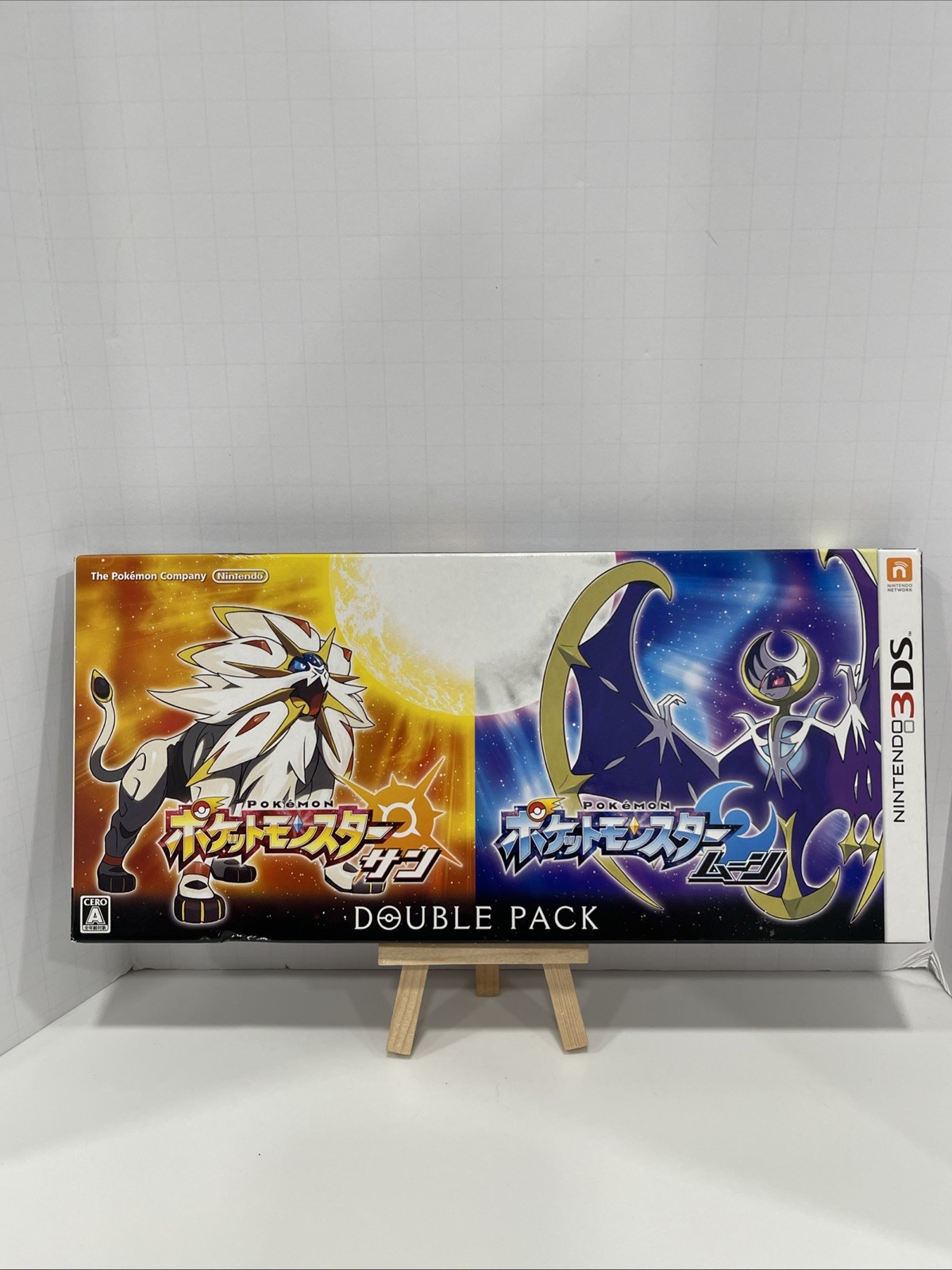 Pocket Monster Sun & Moon Double Pack Nintendo 3DS Pokemon Game Brand NEW SEALED