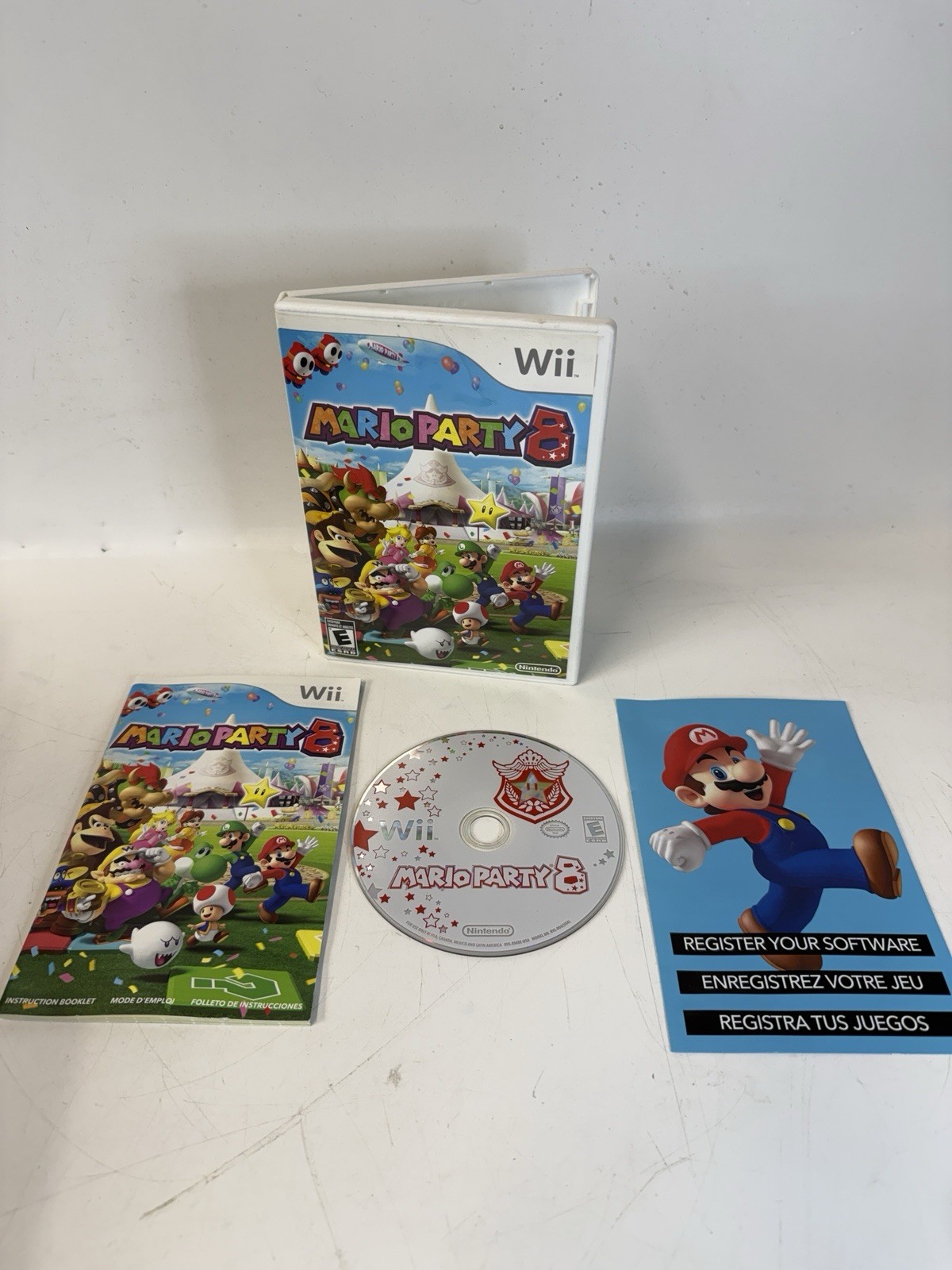 Mario Party 8 (Nintendo Wii, 2007) – Complete CIB Tested