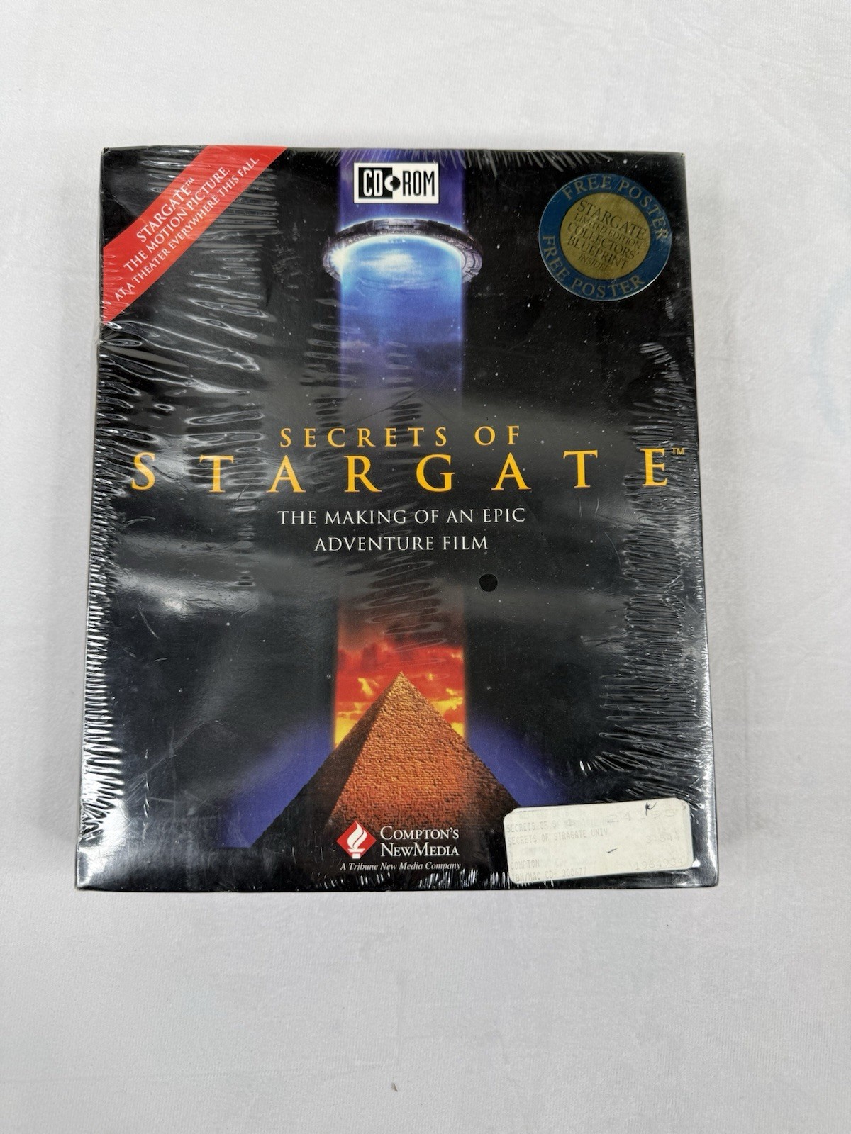 Secrets of Stargate (Windows/Mac, 1994) NEW SEALED Includes Poster