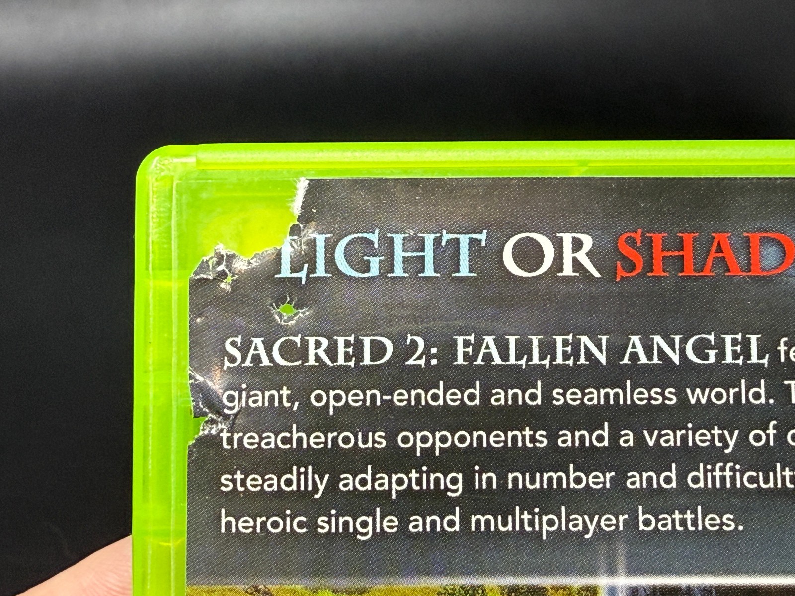 Sacred 2: Fallen Angel (Microsoft Xbox 360) *COMPLETE – TESTED*