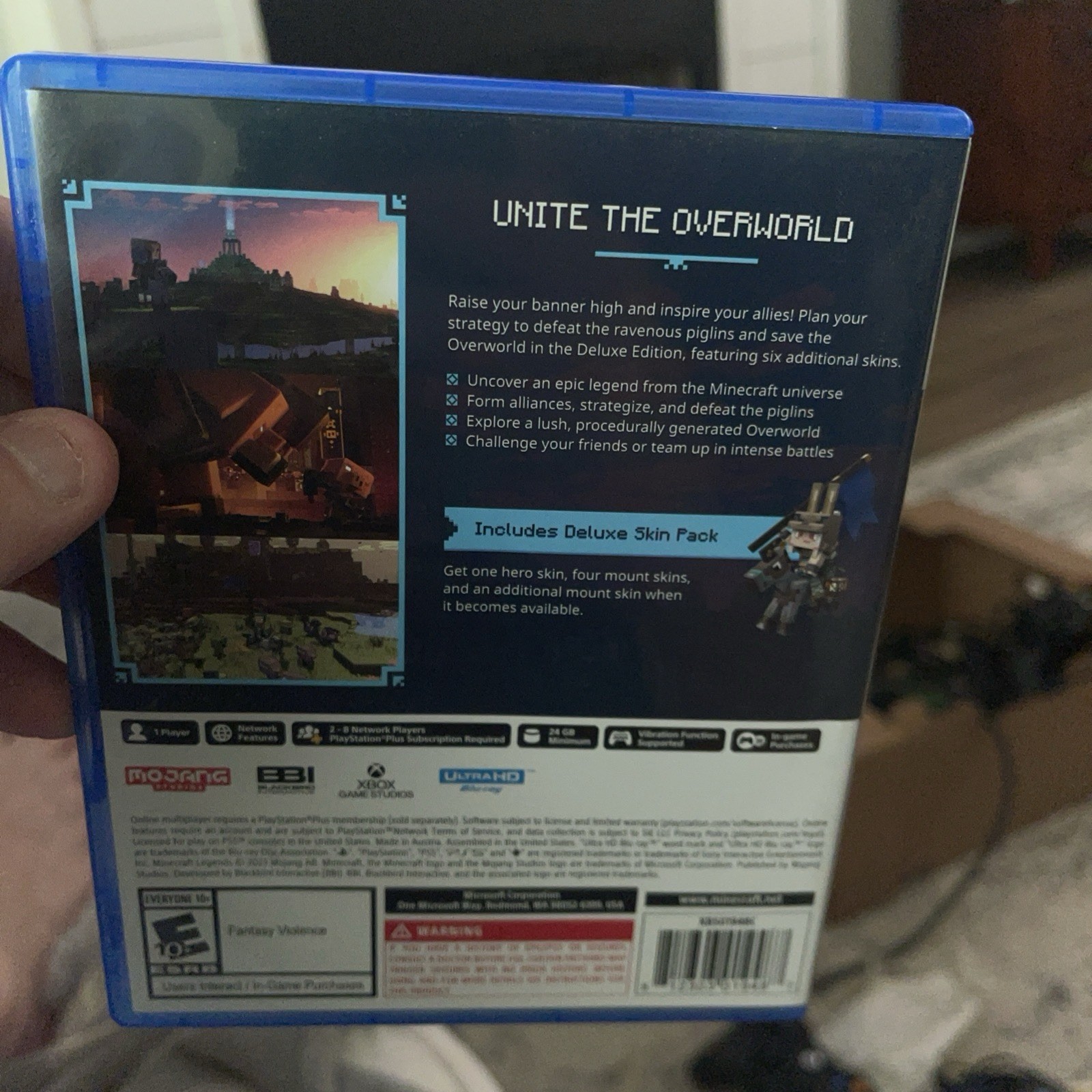 Minecraft Legends Deluxe Edition (PlayStation 5) PS5 Tested Complete Free Ship