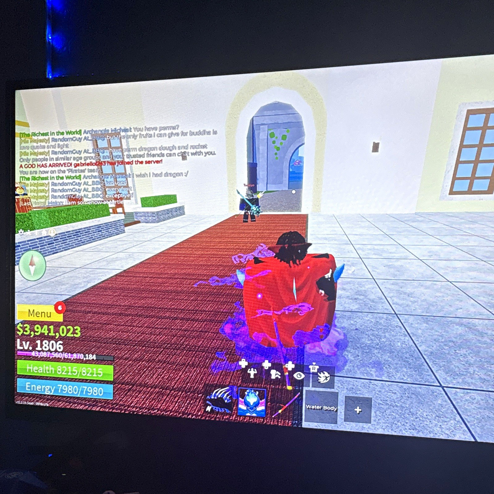 Roblox Blox Fruits PC In-Game Inventory Screenshots – Swords Guns Fruits