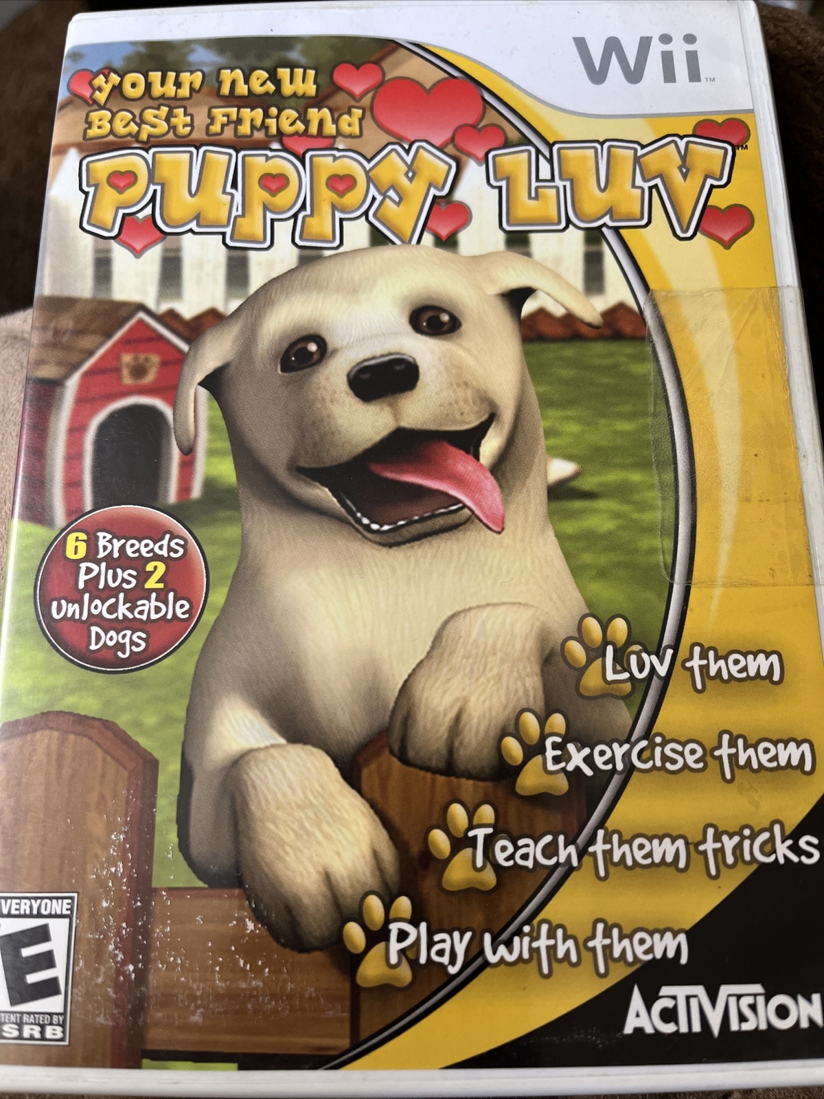 Puppy Luv (Nintendo Wii) Complete