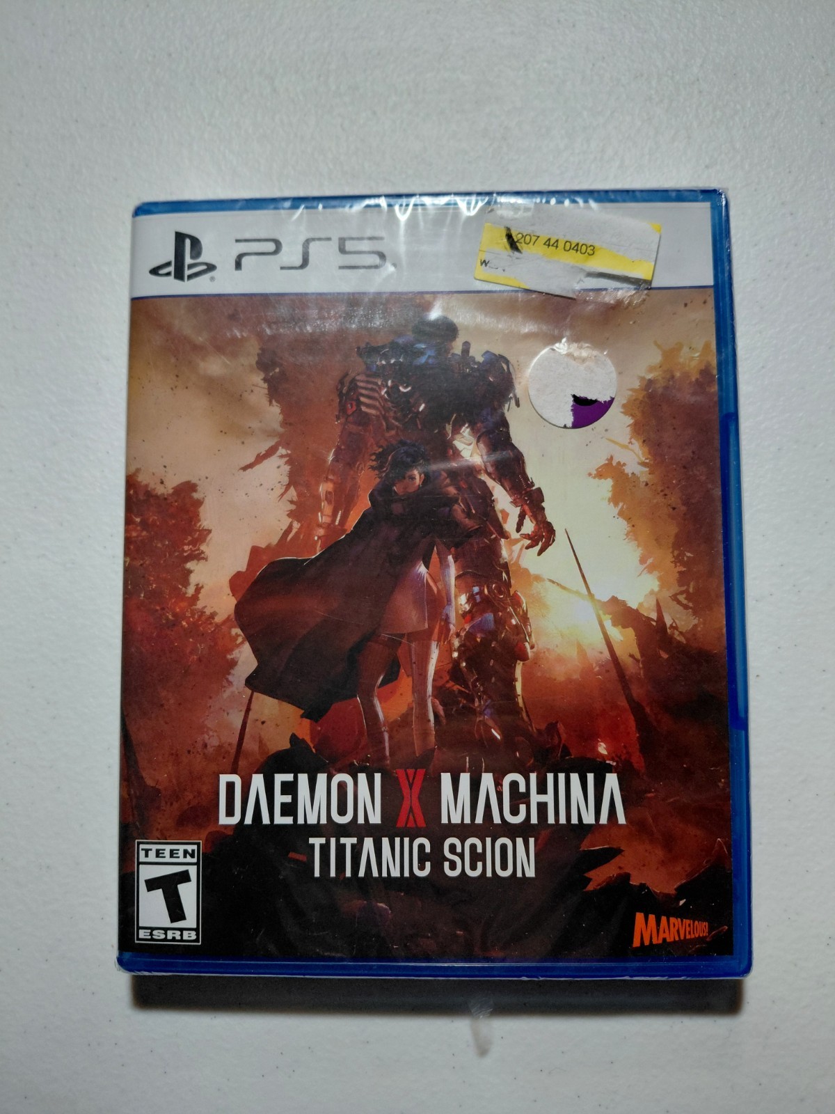 DAEMON X MACHINA TITANIC SCION Playstation 5 PS5 New Sealed ESRB USA Version