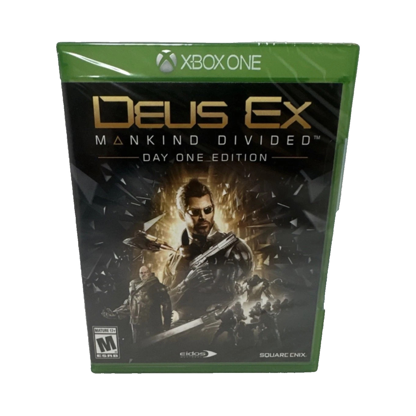 Deus Ex: Mankind Divided — Day One Edition (Microsoft Xbox One, 2016) NEW