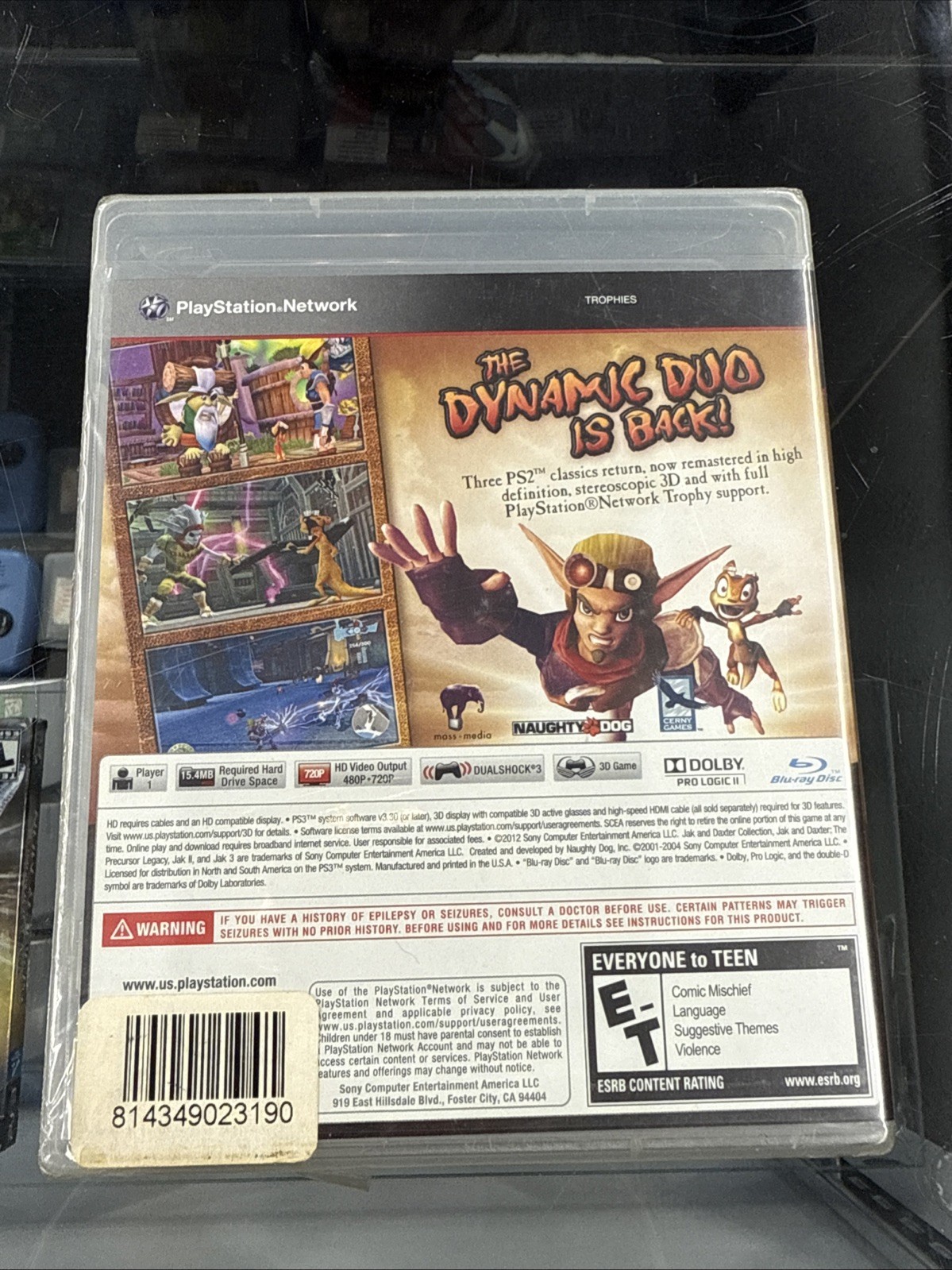 Jak and Daxter Collection (Sony PlayStation 3, 2012) Brand New Sealed