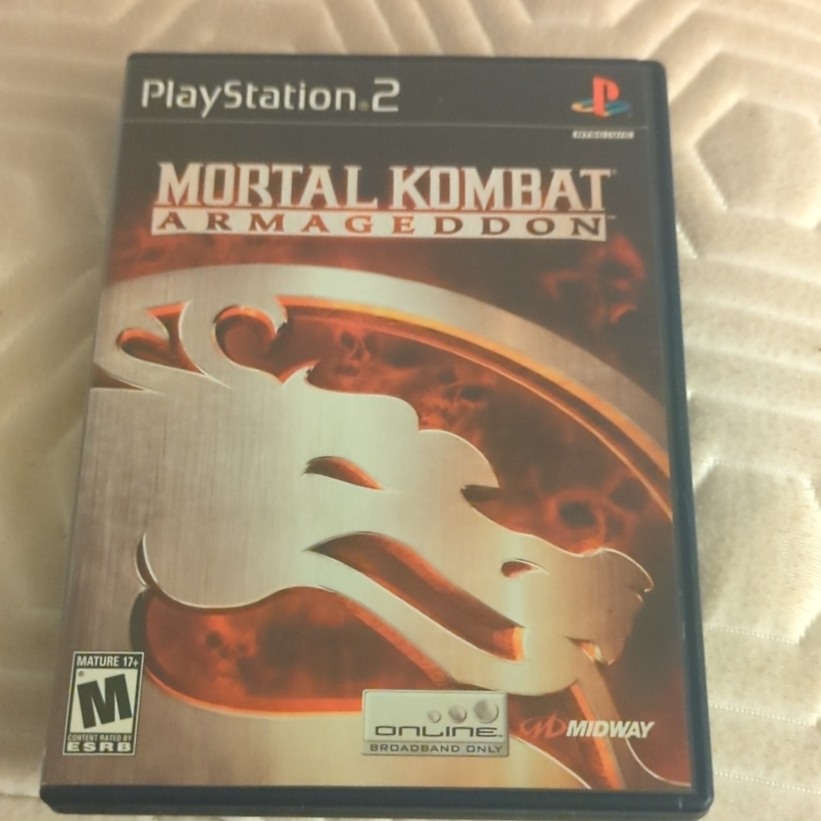Midway Mortal Kombat: Armageddon Sony PlayStation 2 PS2 M NTSC-U/C Manual