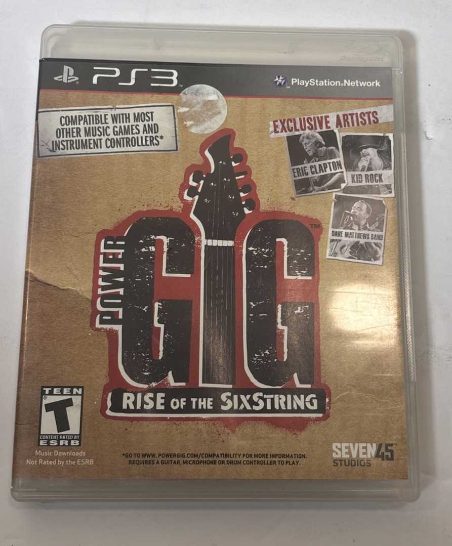 SONY PS3 Music/ Singing Game Bundle 4 Pack