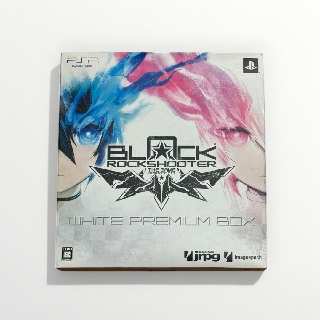 Black Rock Shooter PSP White Premium Box Limited w/ Figma Figure Japan
