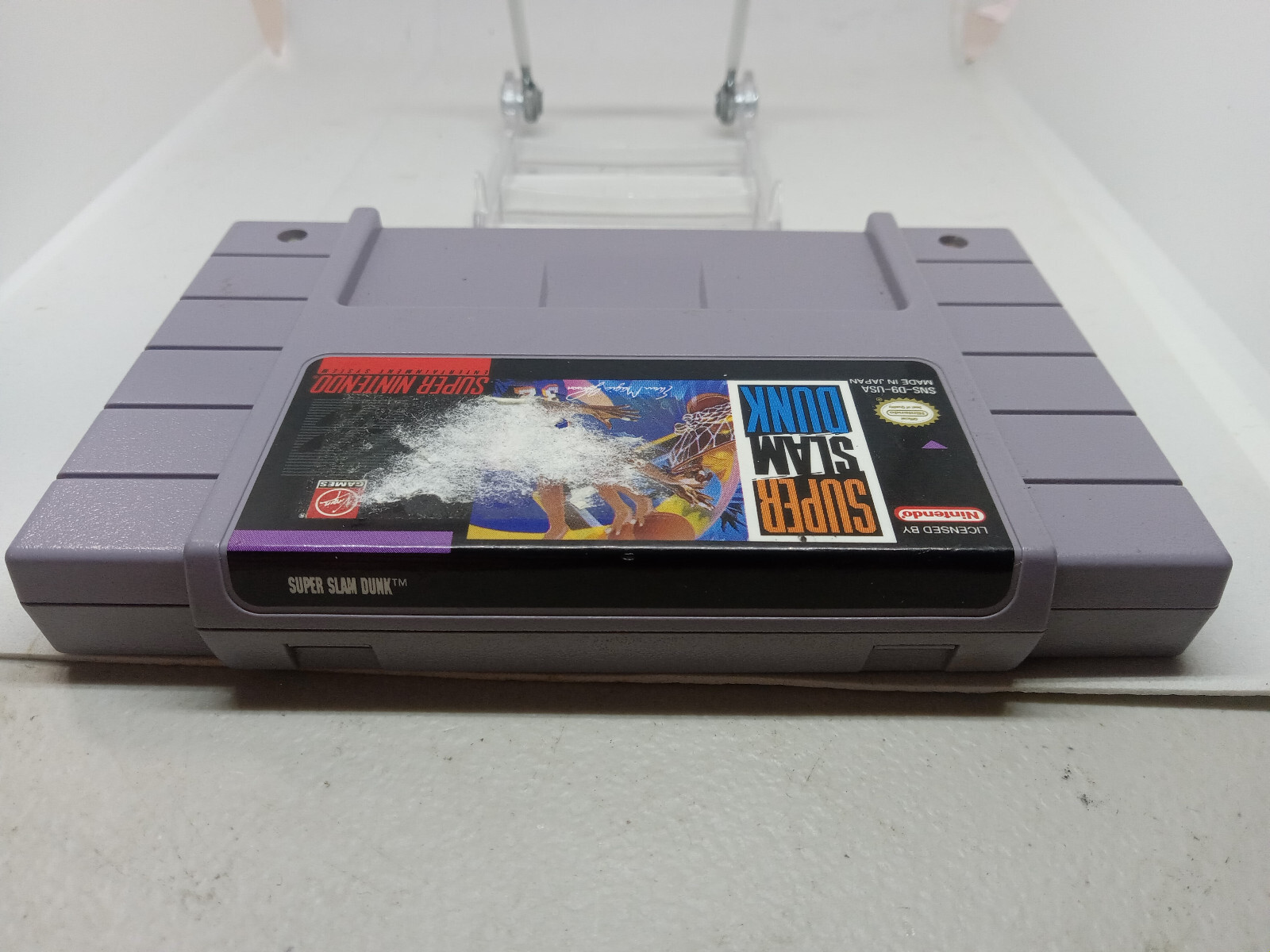 Super Slam Dunk (Super Nintendo Entertainment System, 1993) SNES